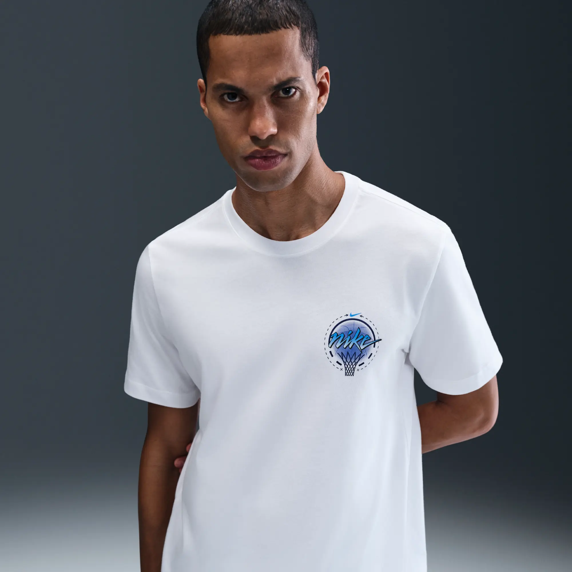 Nike Men's Basketball T-Shirt - White