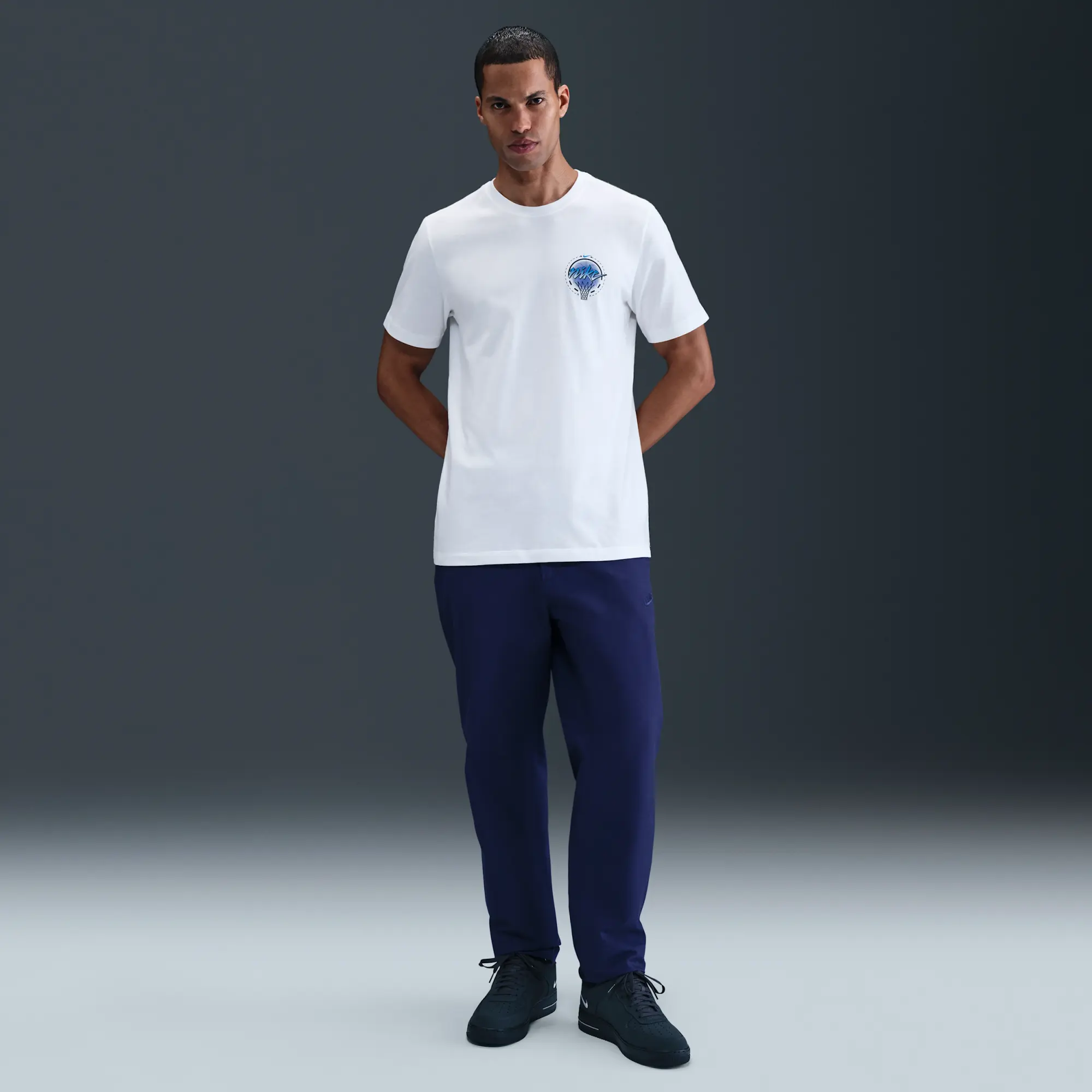 Nike Men's Basketball T-Shirt - White