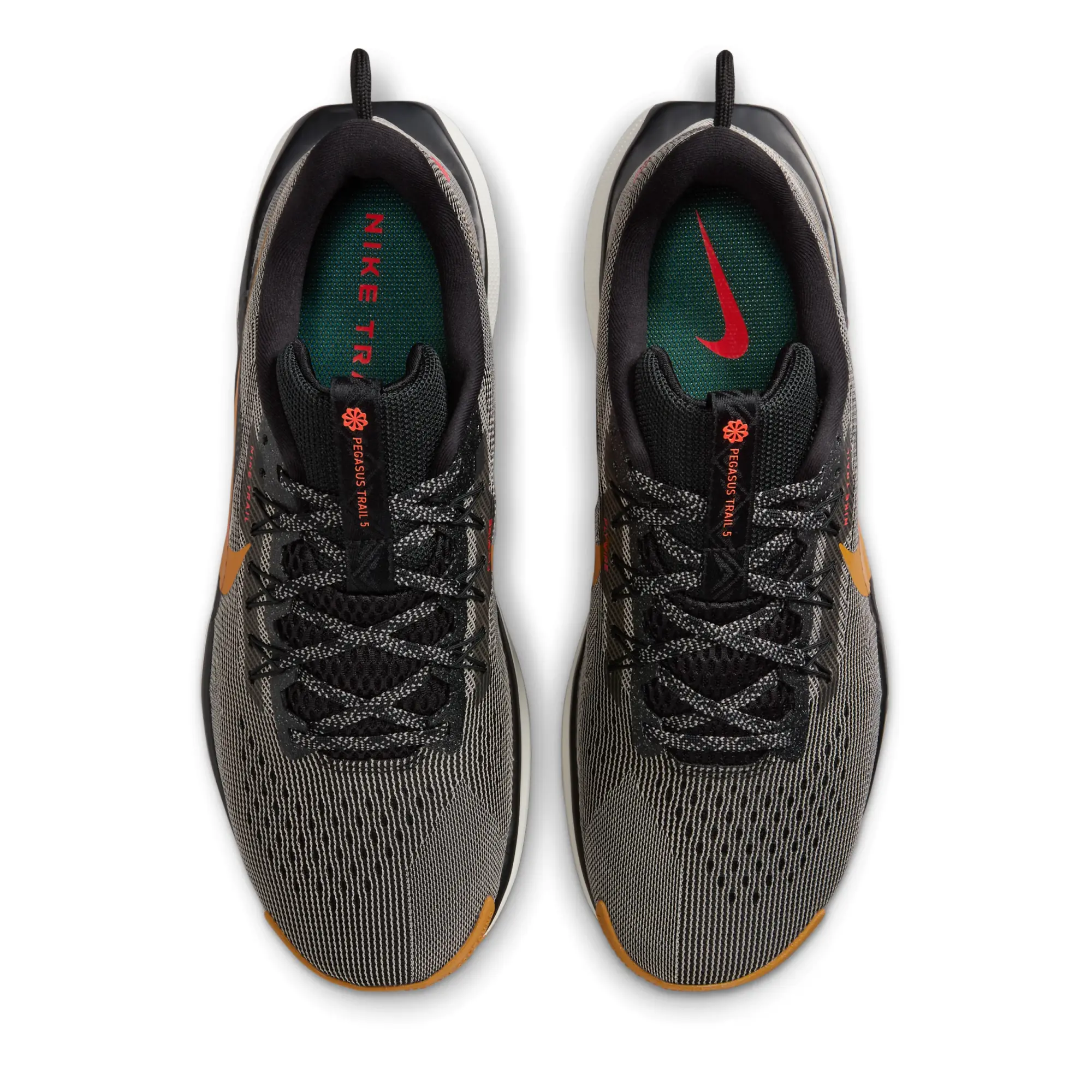 Nike Pegasus Trail 5 Men's Trail-Running Shoes - Black - Recycled Content Minimum