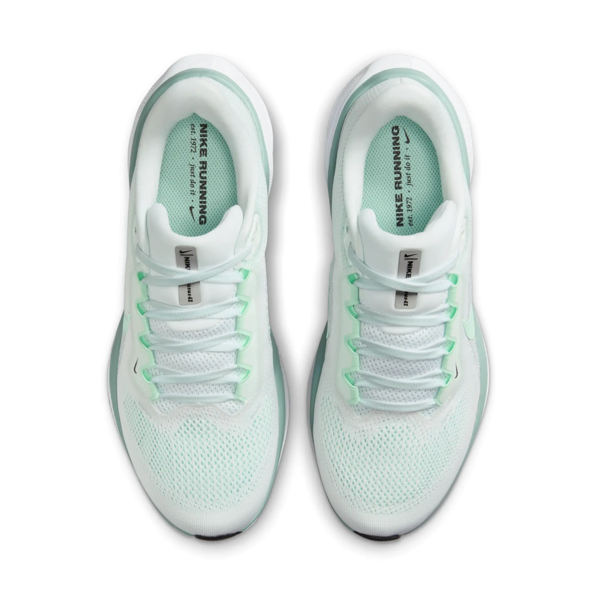 Nike Pegasus 41 Women's Road Running Shoes - White - Recycled Content Minimum