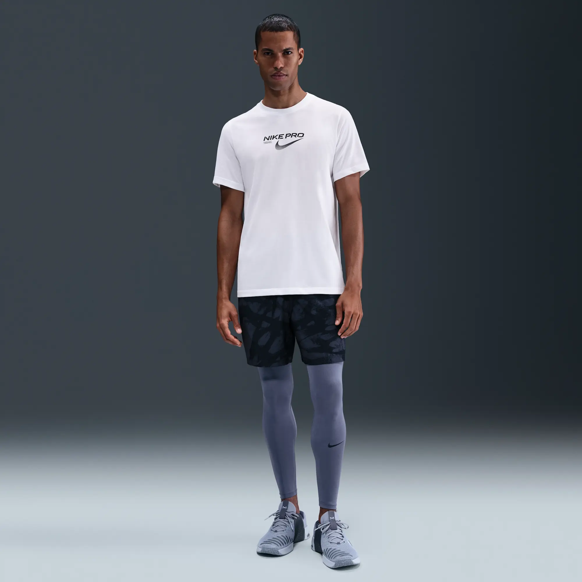 Nike Men's Dri-FIT Training T-Shirt - White