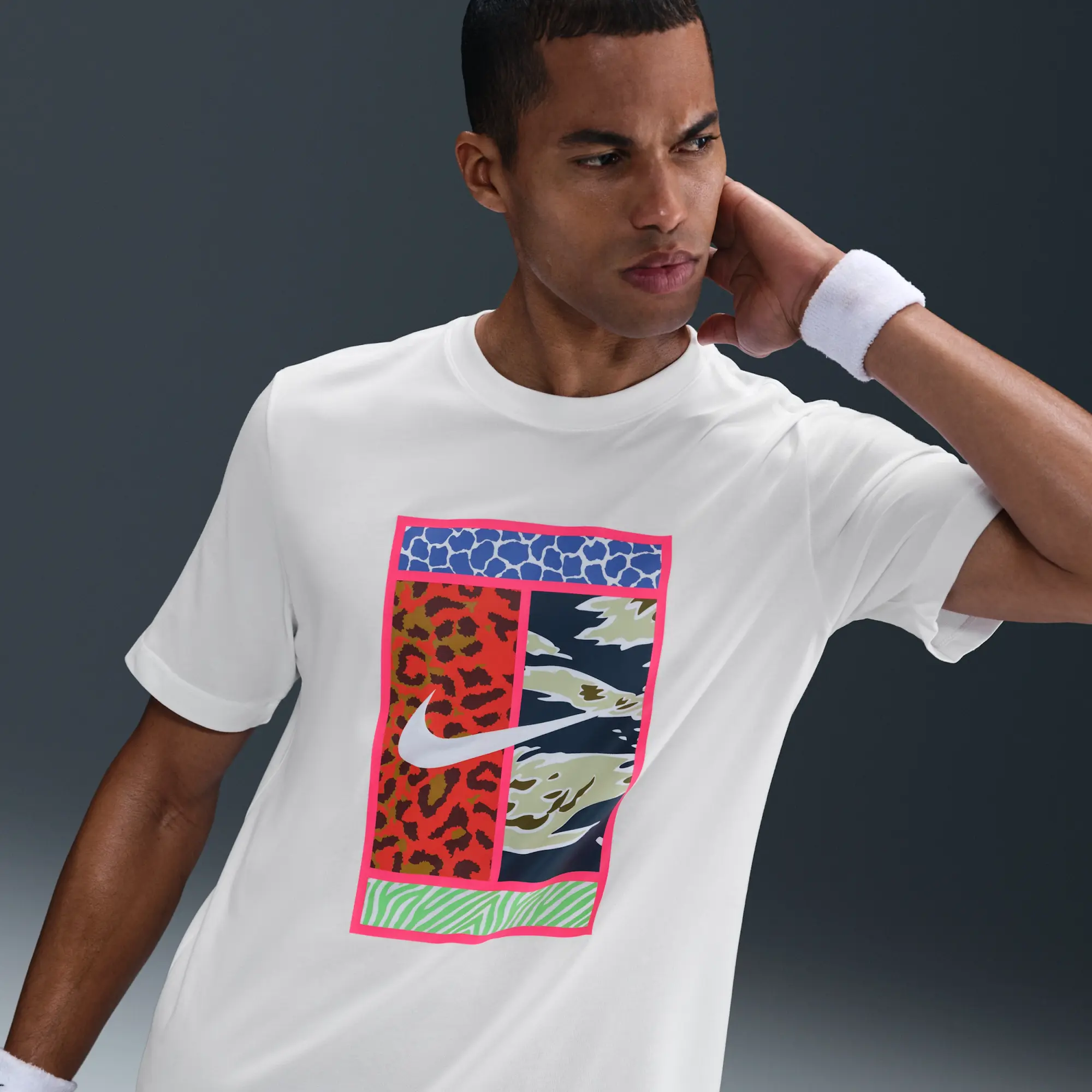 NikeCourt Men's Dri-FIT Tennis T-Shirt - White