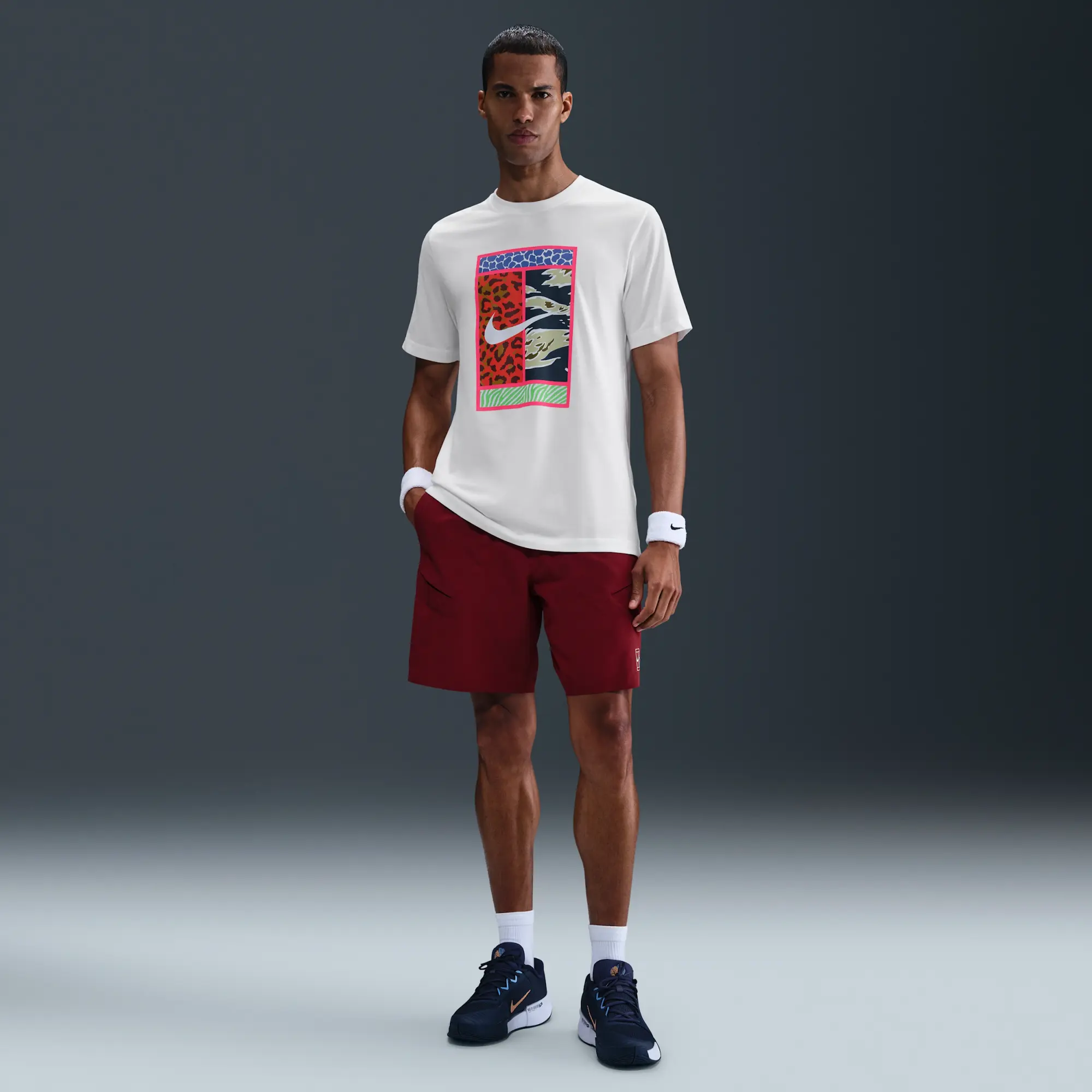 NikeCourt Men's Dri-FIT Tennis T-Shirt - White