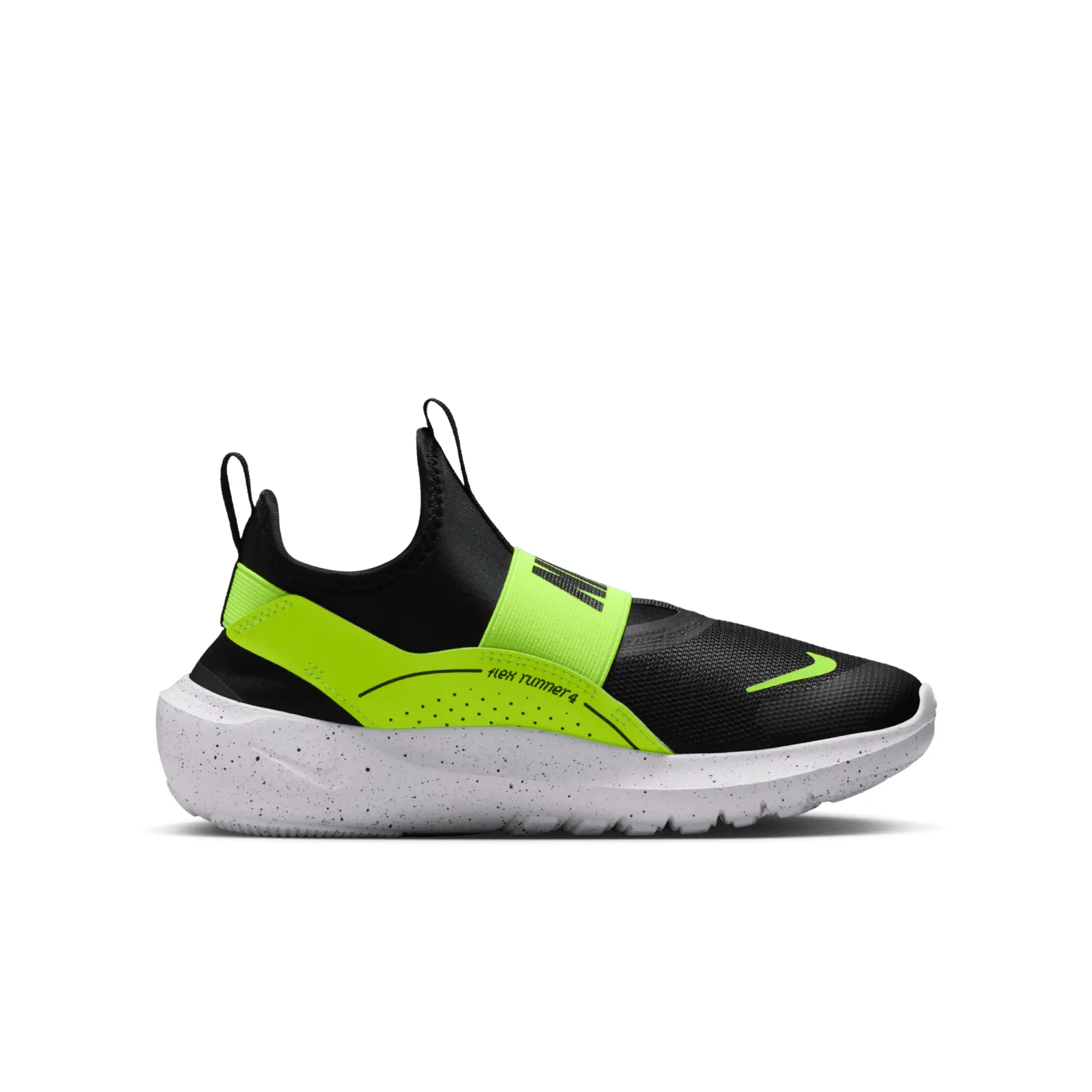 Nike Flex Runner 4 Older Kids' Running Shoes - Black