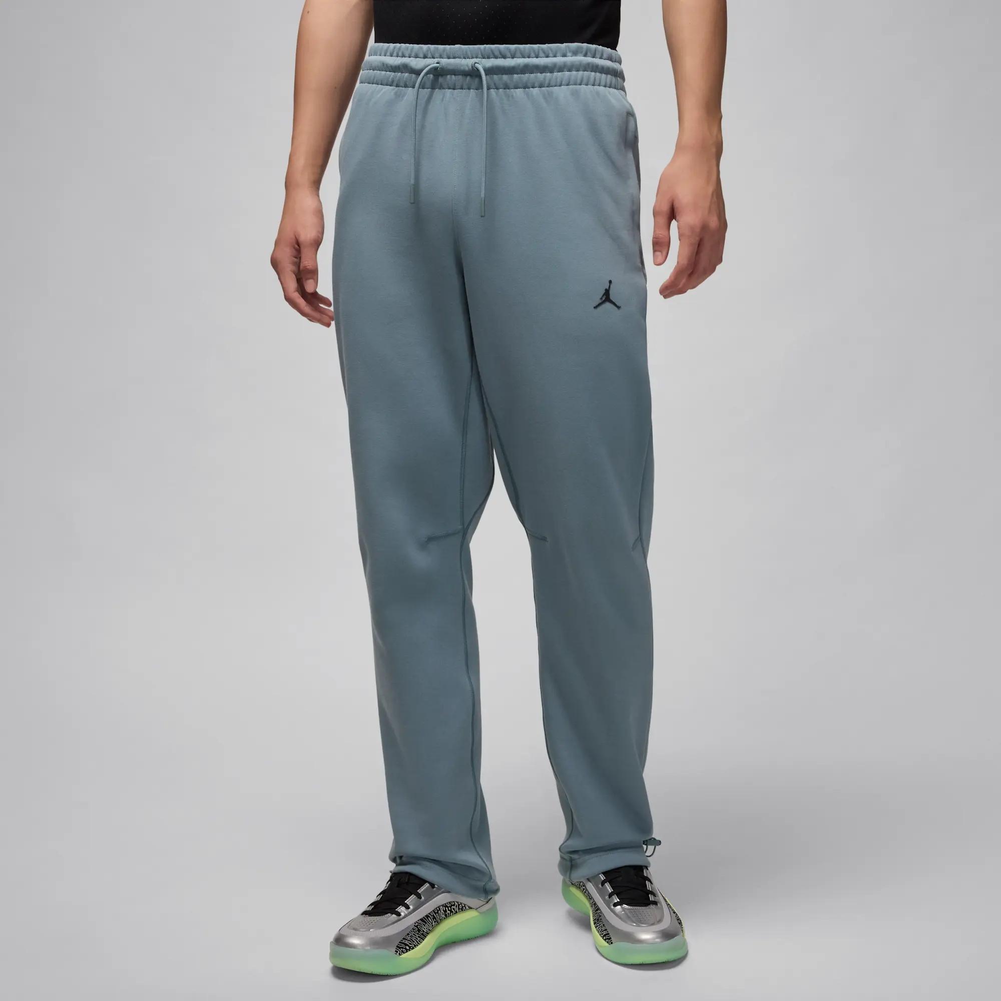 Nike Jordan Sport Hoop Fleece Men's Dri-FIT Trousers - Grey - Fleece