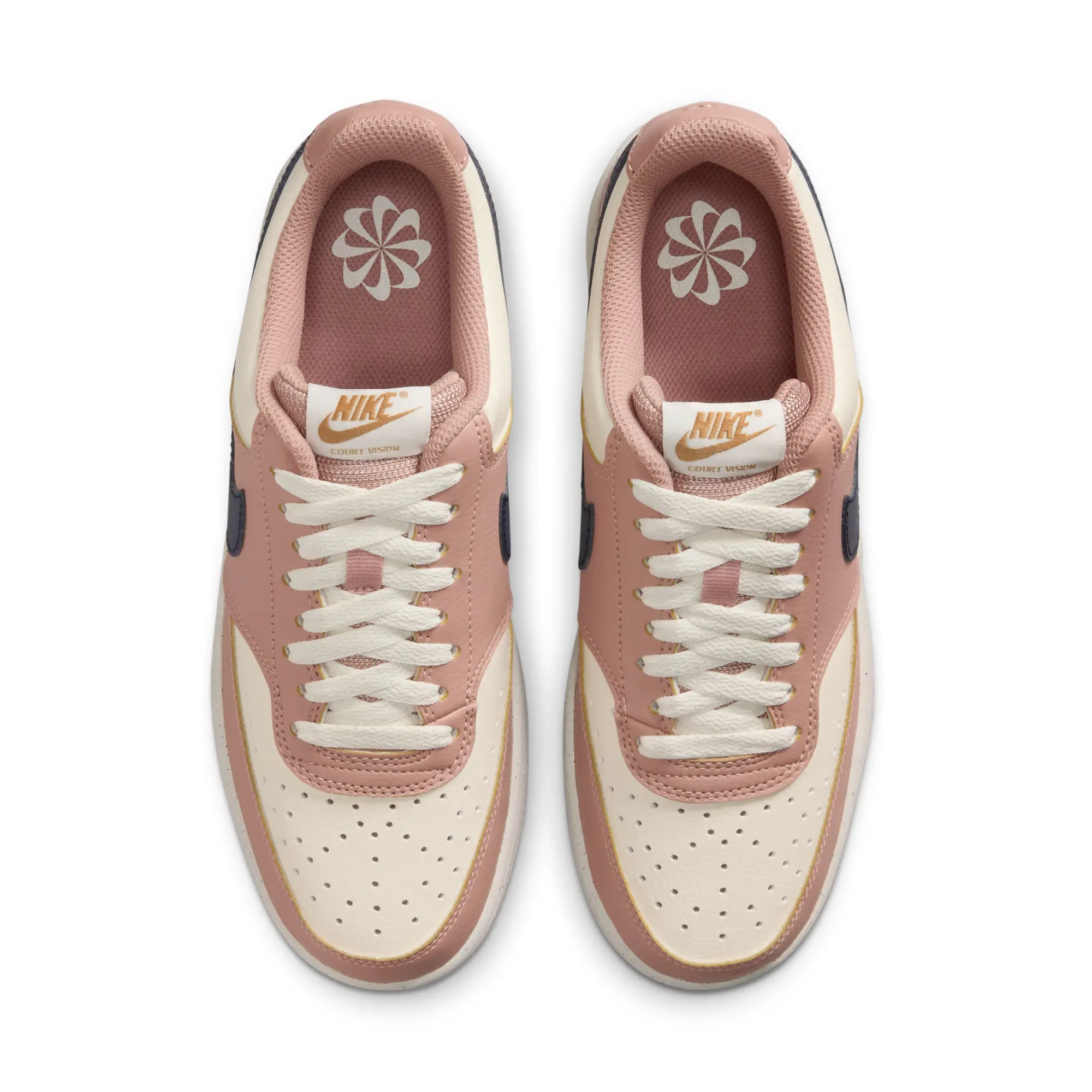 Nike Court Vision Low Next Nature Women's Shoes - Pink - Recycled Content Minimum