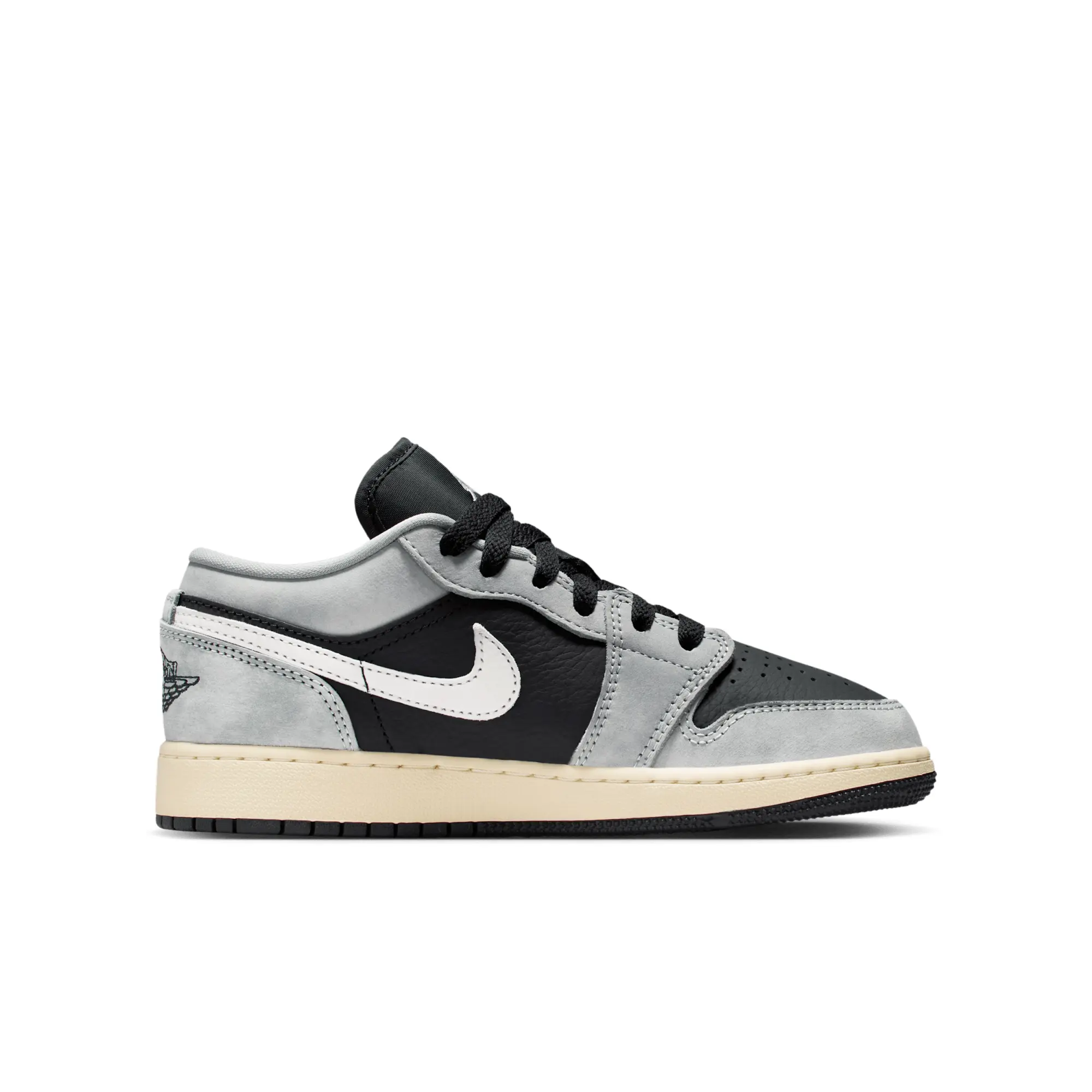 Nike Air Jordan 1 Low SE Older Kids' Shoes - Grey