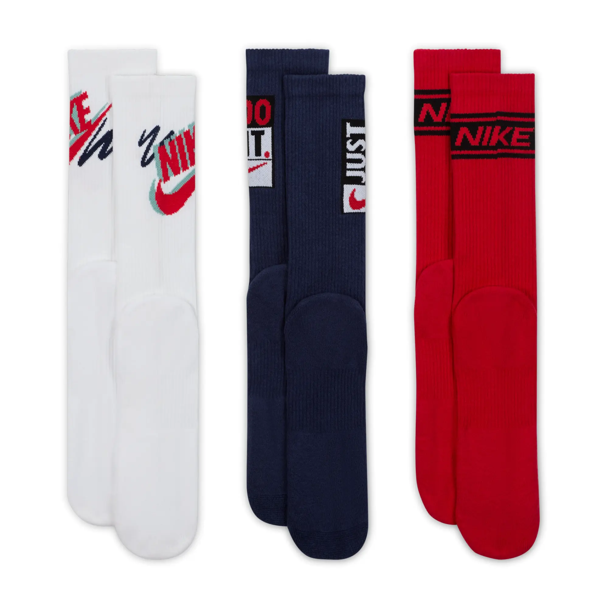 Nike Everyday Plus Crew Socks - Multi-Colour