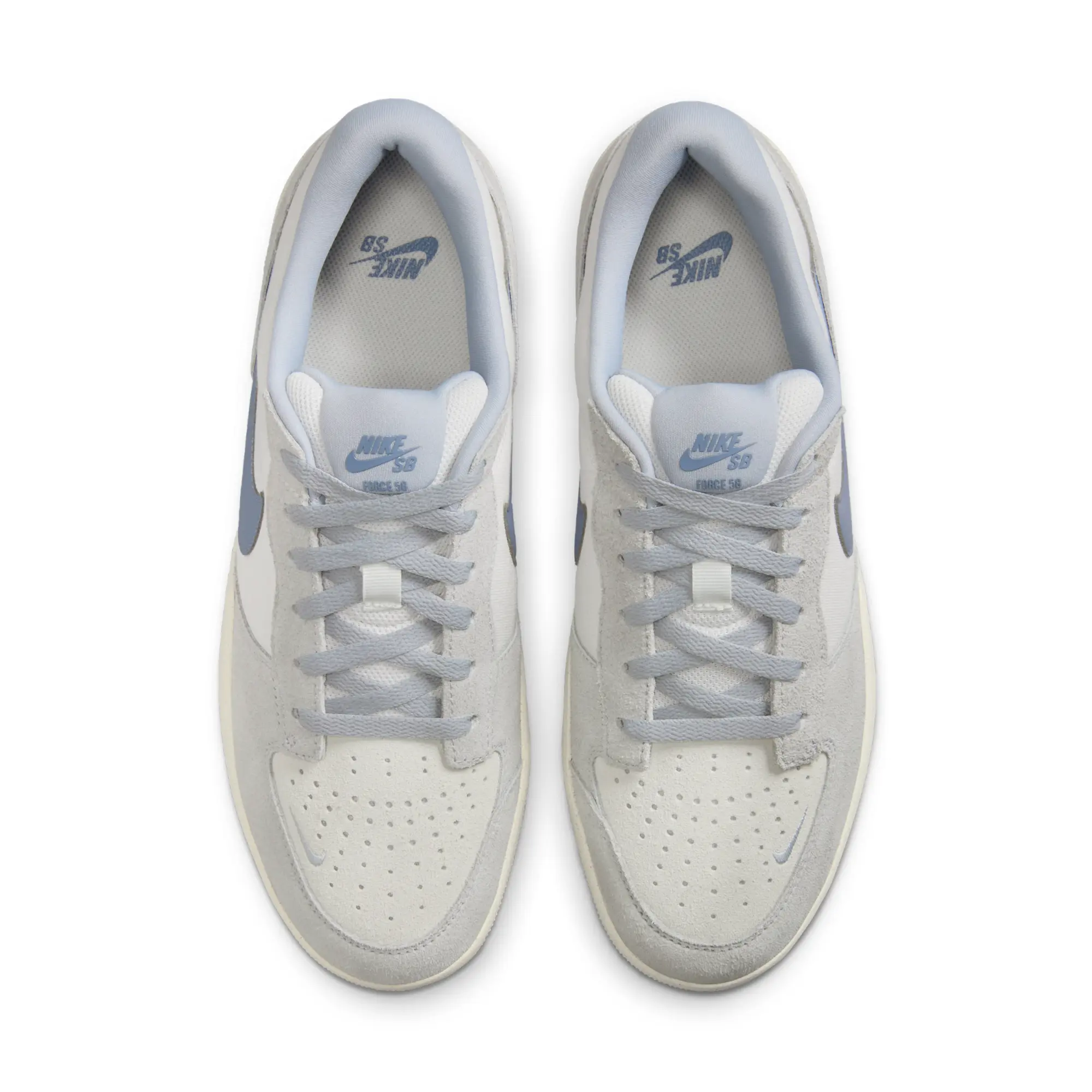 Nike SB Force 58 Skate Shoes - White