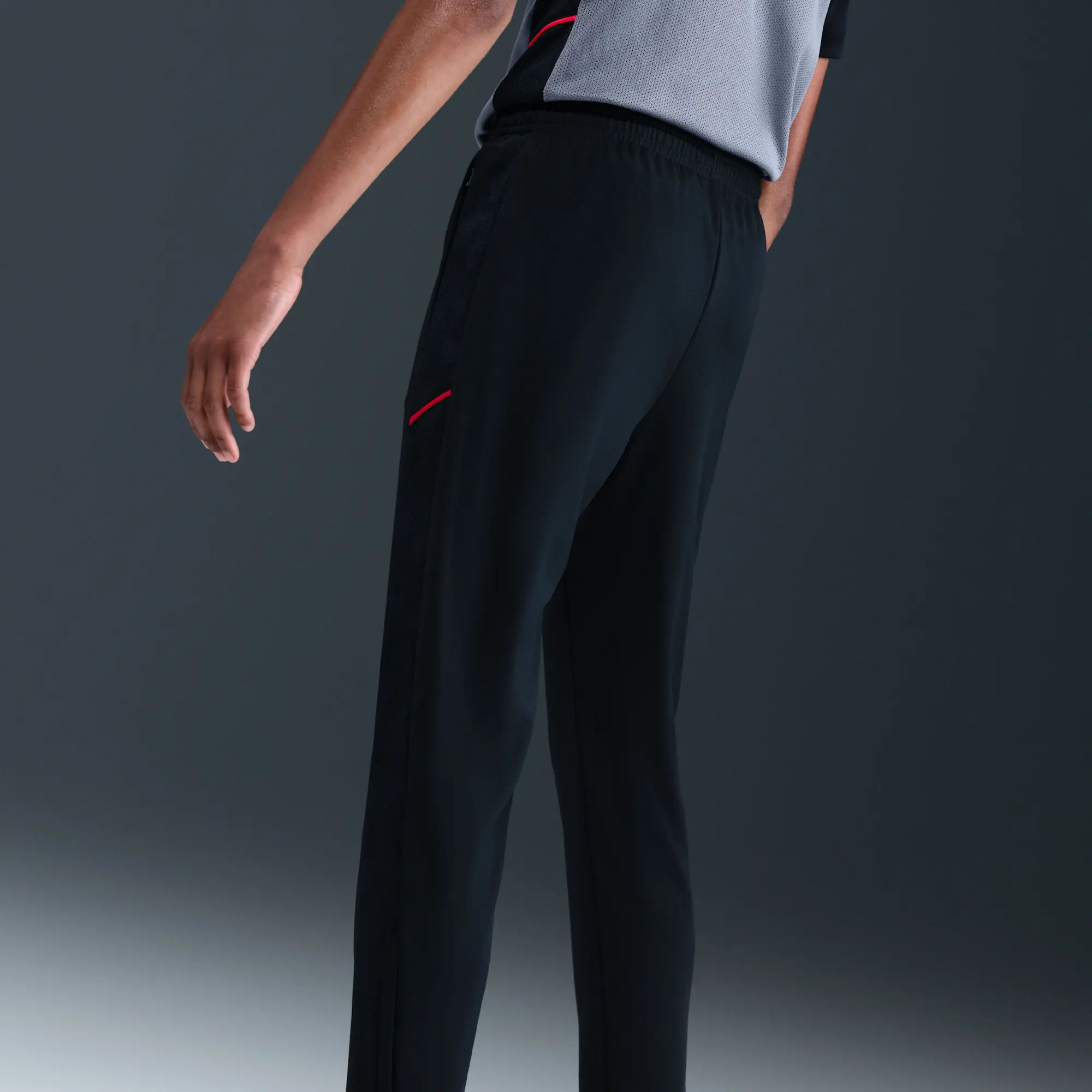 Nike Academy Older Kids' Dri-FIT Football Pants - Black - Sustainable Materials