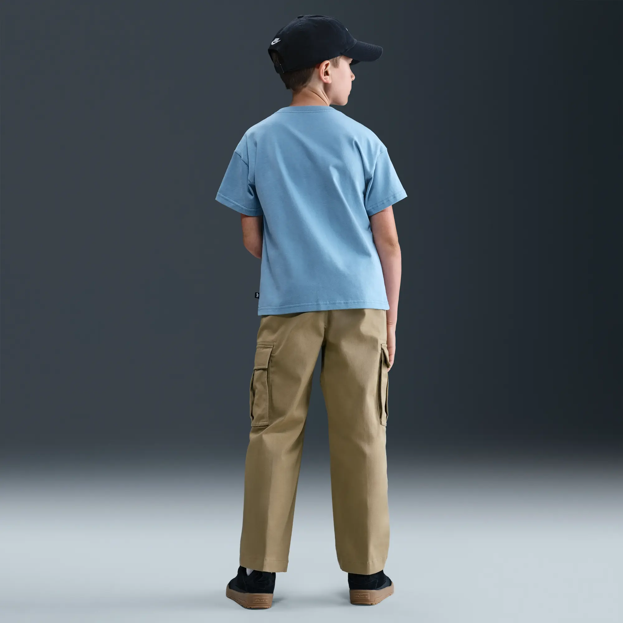 Nike SB Older Kids' Cargo Skate Trousers - Brown