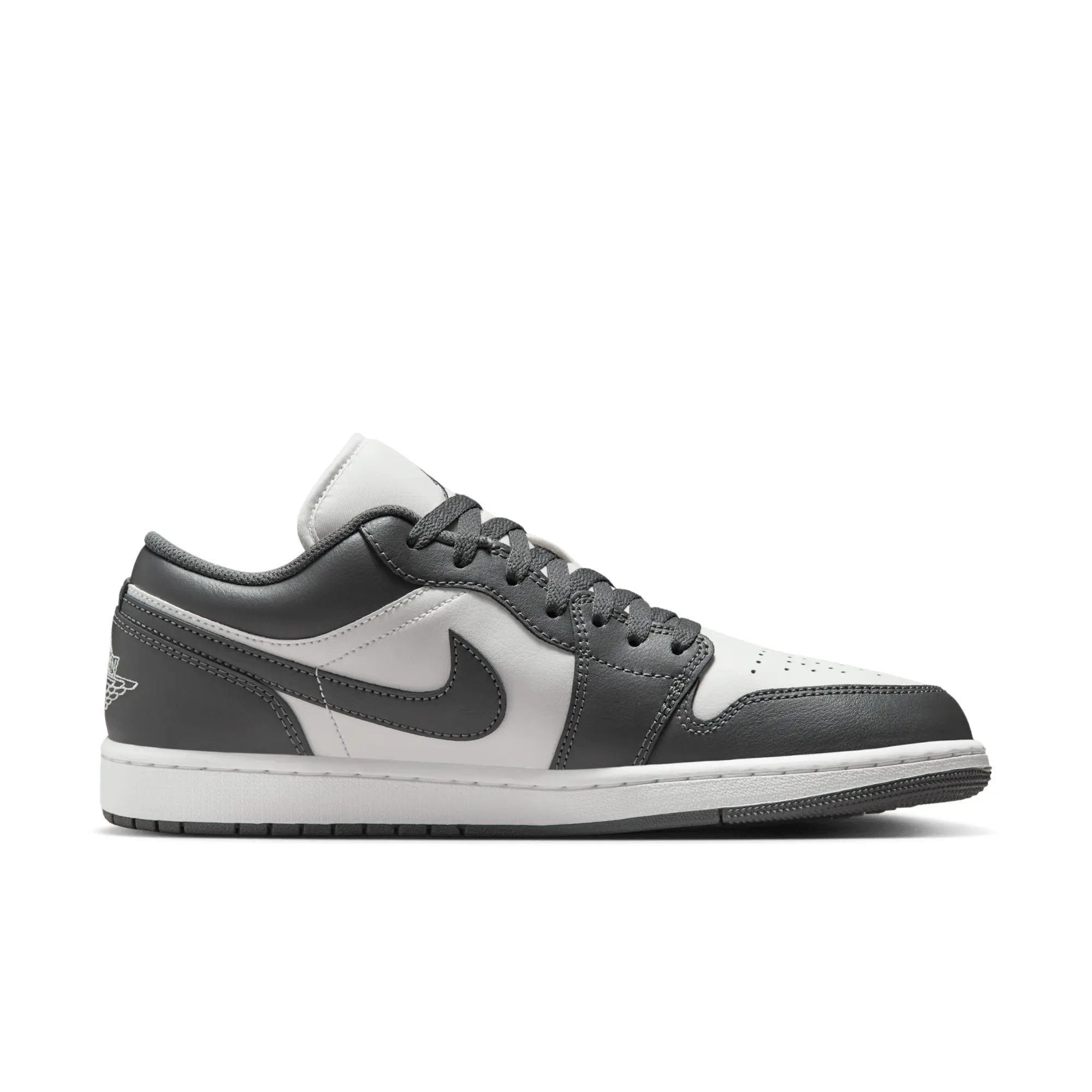 Nike Air Jordan 1 Low Men's Shoes - Grey