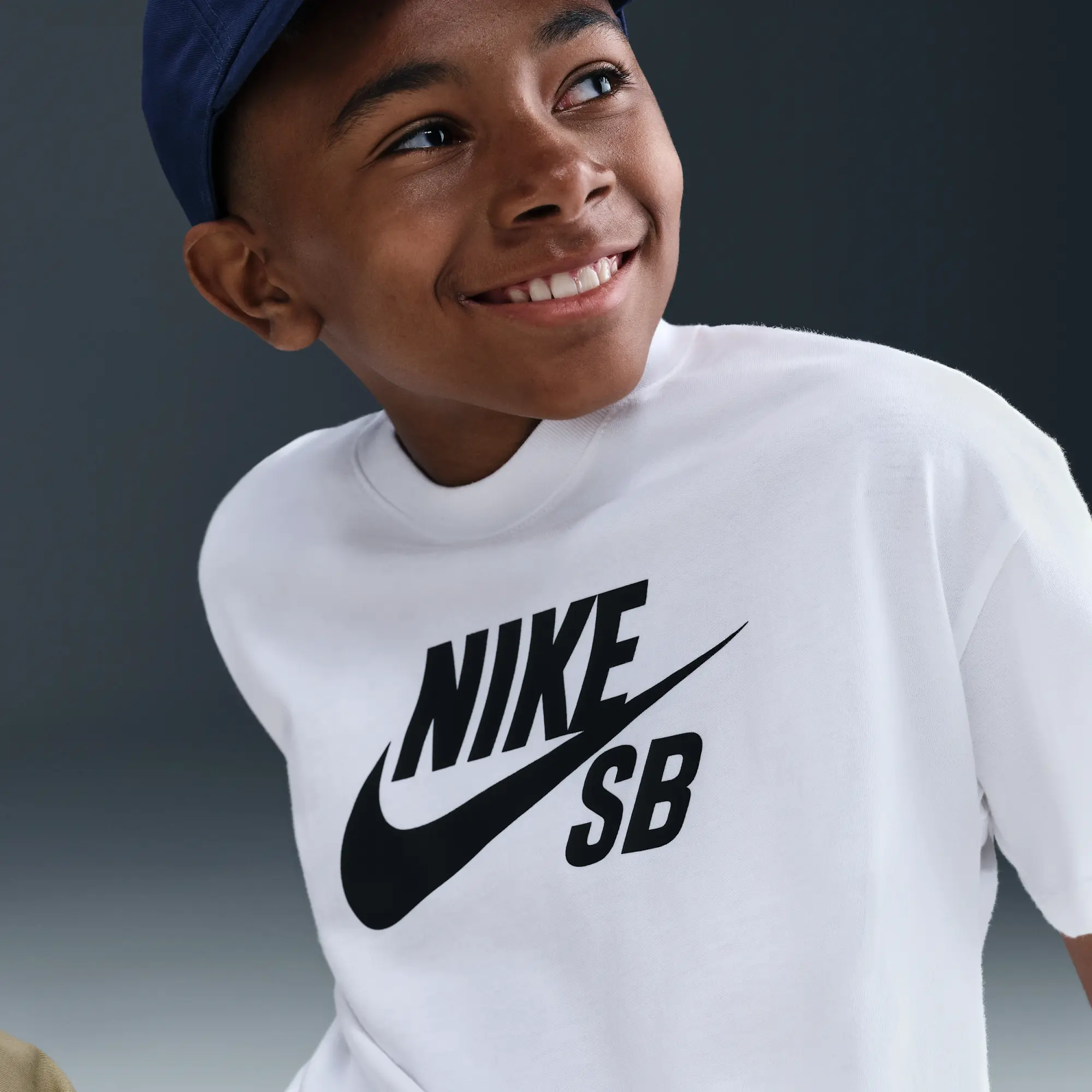 Nike SB Older Kids' T-Shirt - White