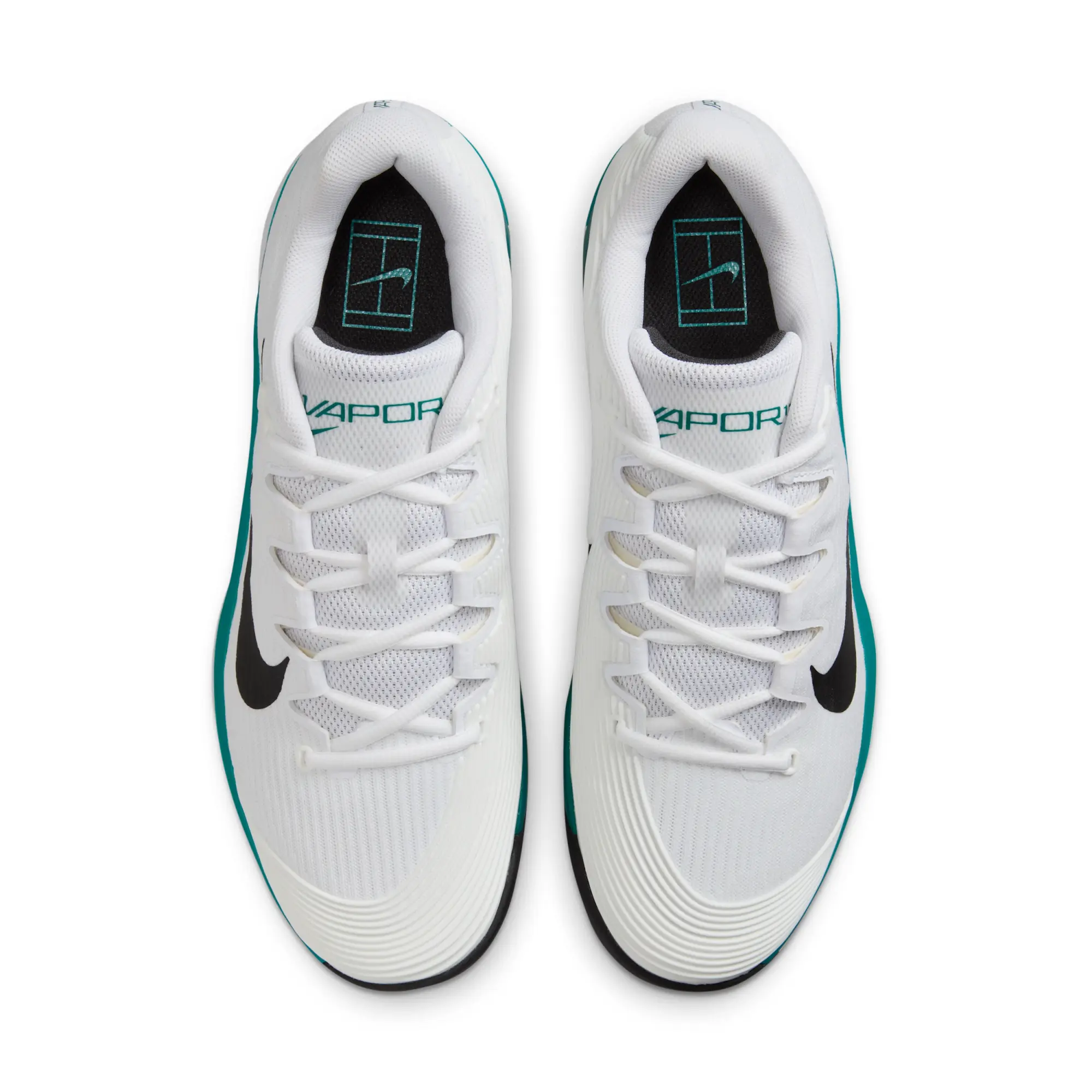 Nike Vapor 12 Men's Hard Court Tennis Shoes - White