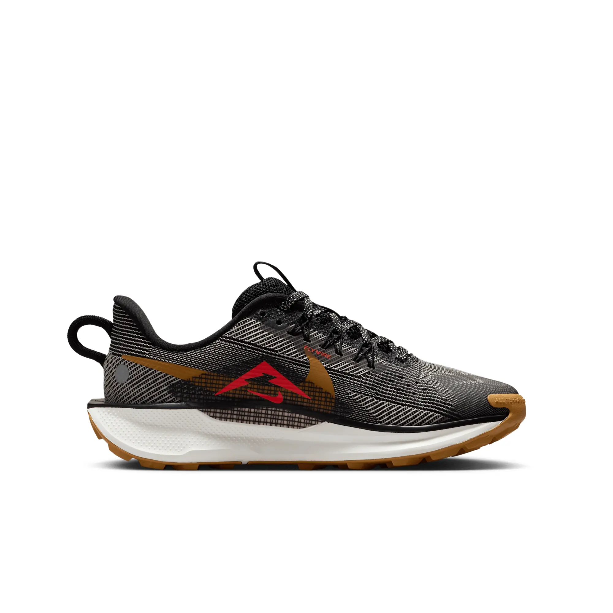 Nike Pegasus Trail 5 Older Kids' Trail-Running Shoes - Black - Sustainable Materials