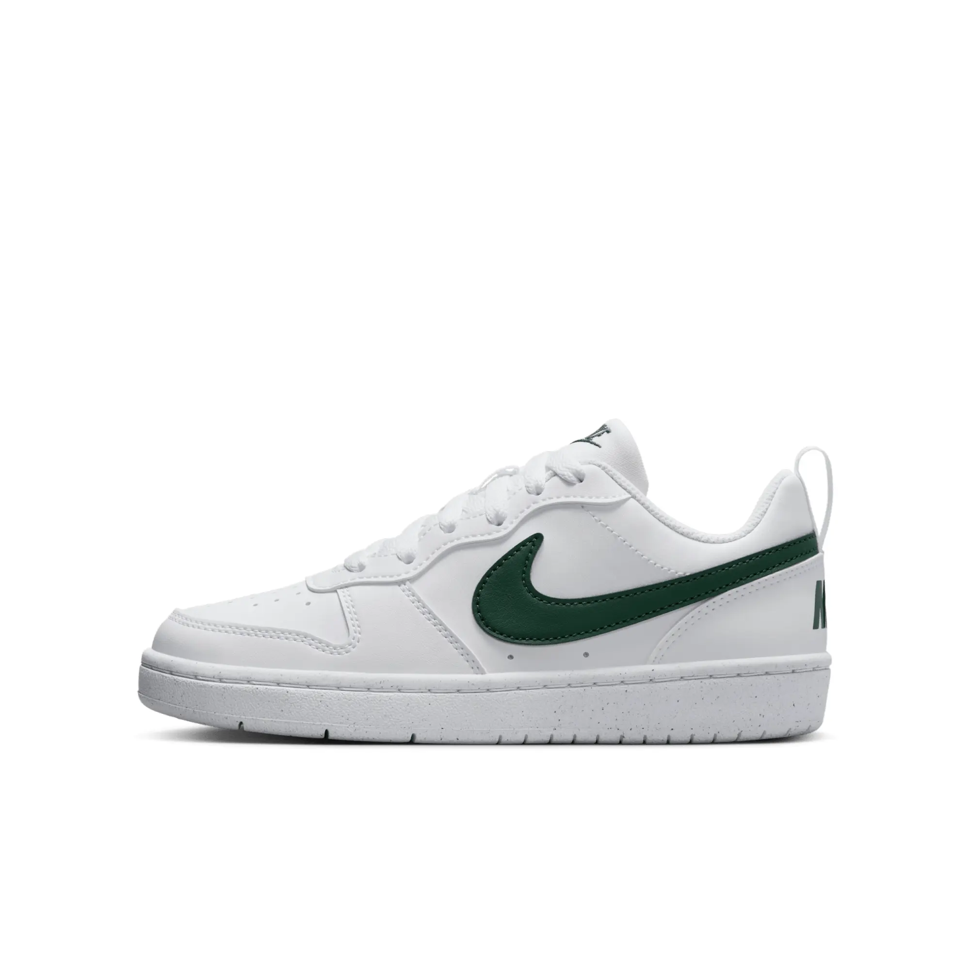 Nike Court Borough Low Recraft Older Kids' Shoes - White - Recycled Content Minimum