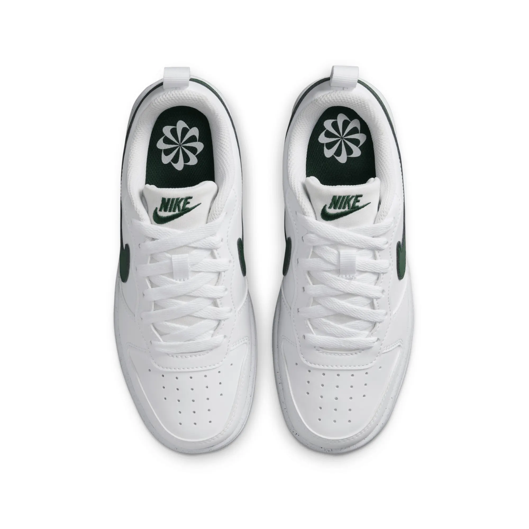 Nike Court Borough Low Recraft Older Kids' Shoes - White - Recycled Content Minimum