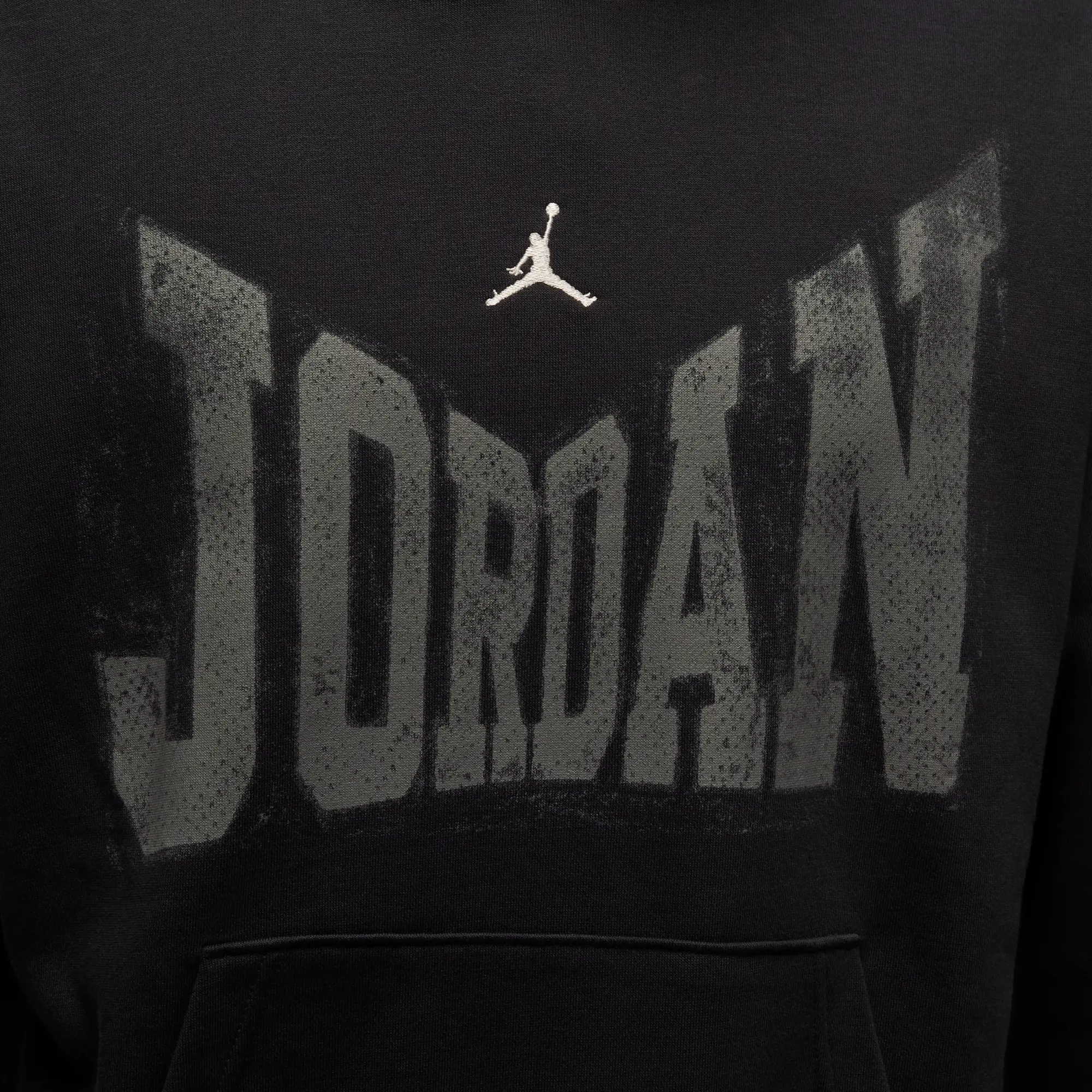 Nike Jordan Brooklyn Men's Collegiate Pullover Hoodie - Black - Fleece