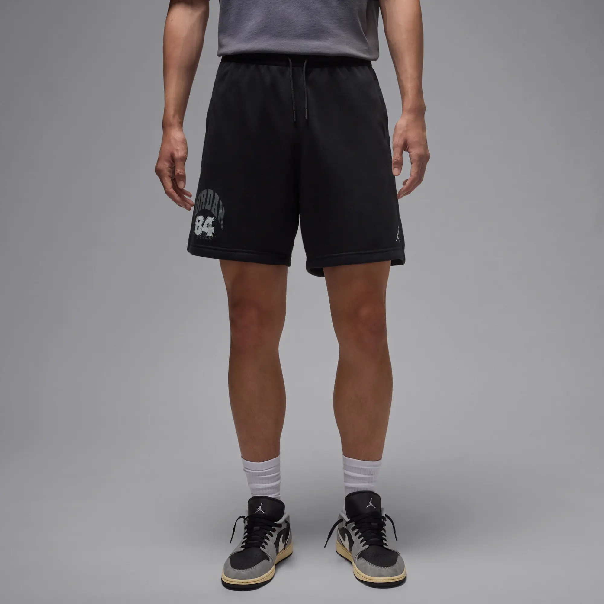 Nike Jordan Brooklyn Men's Collegiate Shorts - Black - Fleece