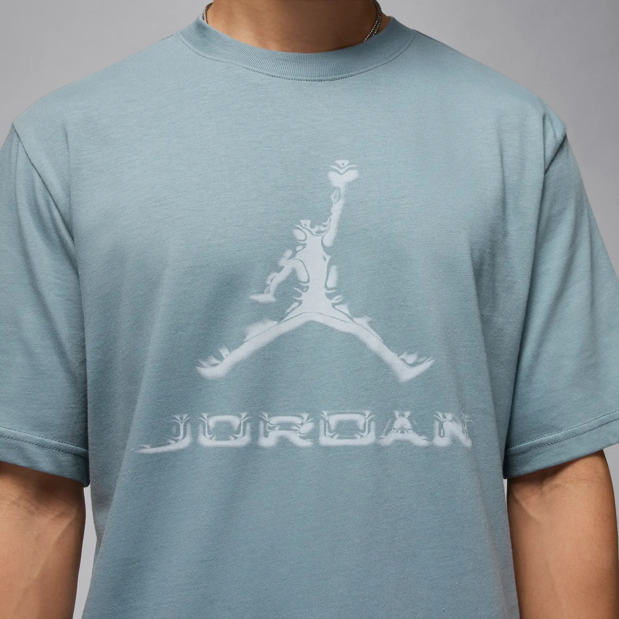 Nike Jordan Sport Men's Dri-FIT T-Shirt - Grey - Sustainable Materials