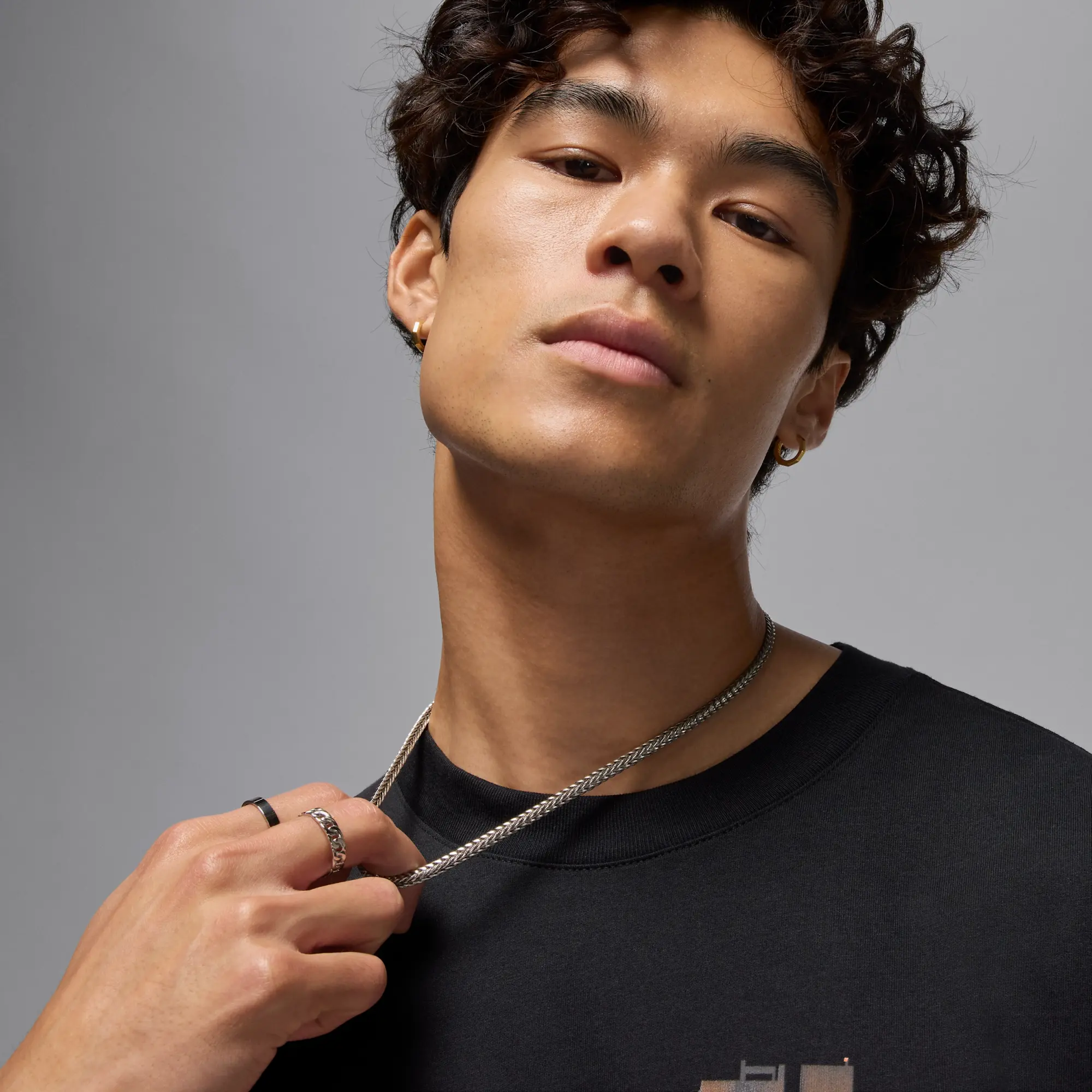 Nike Jordan Men's T-Shirt - Black