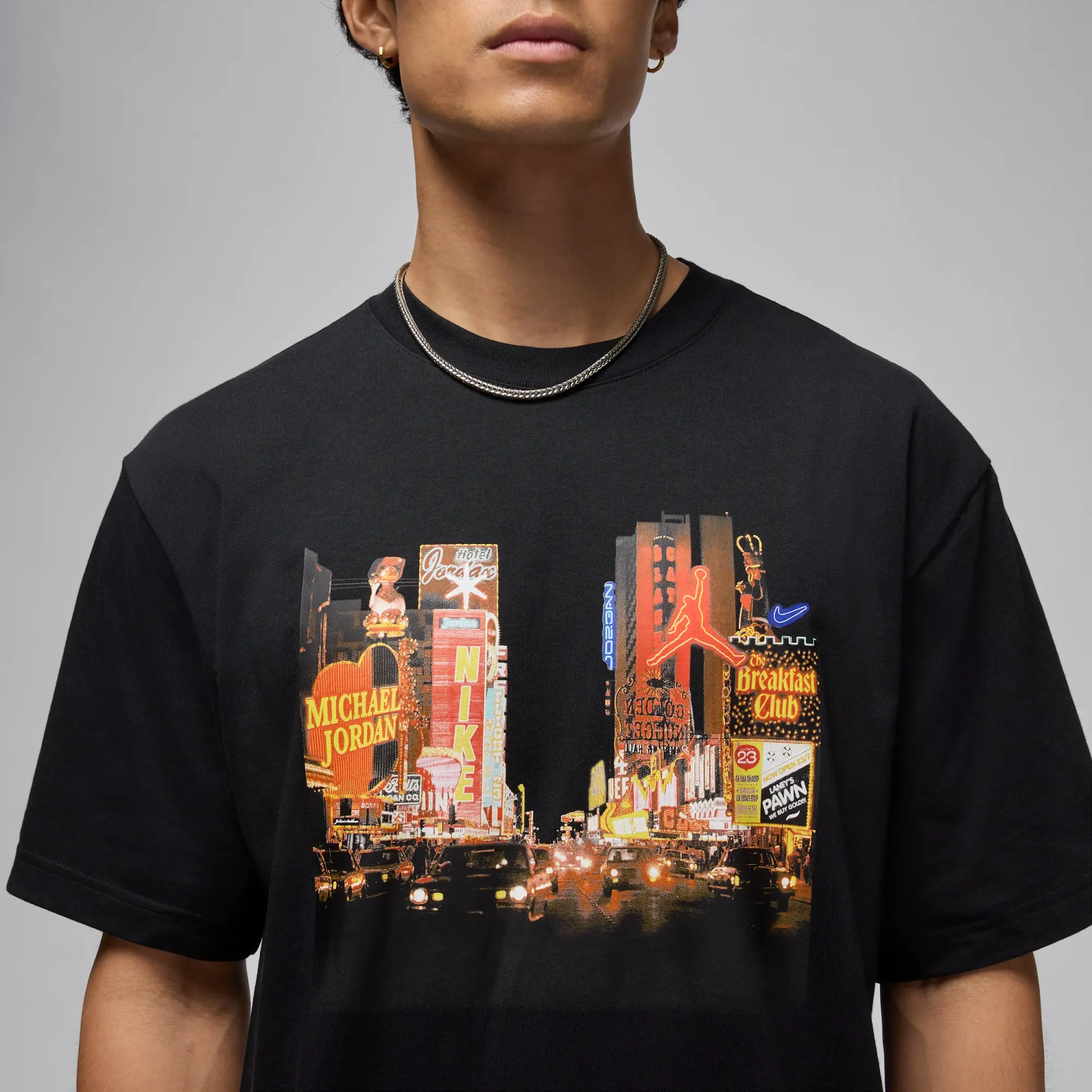 Nike Jordan Men's T-Shirt - Black