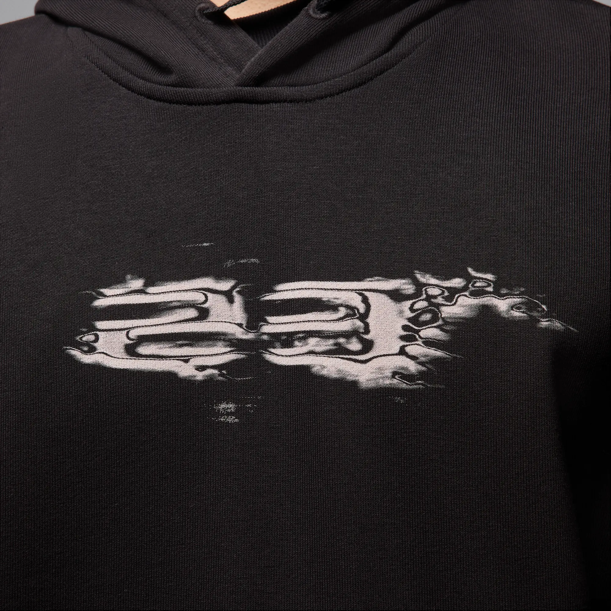 Nike Jordan Sport Crossover Men's Dri-FIT Graphic Pullover Hoodie - Black - Sustainable Materials