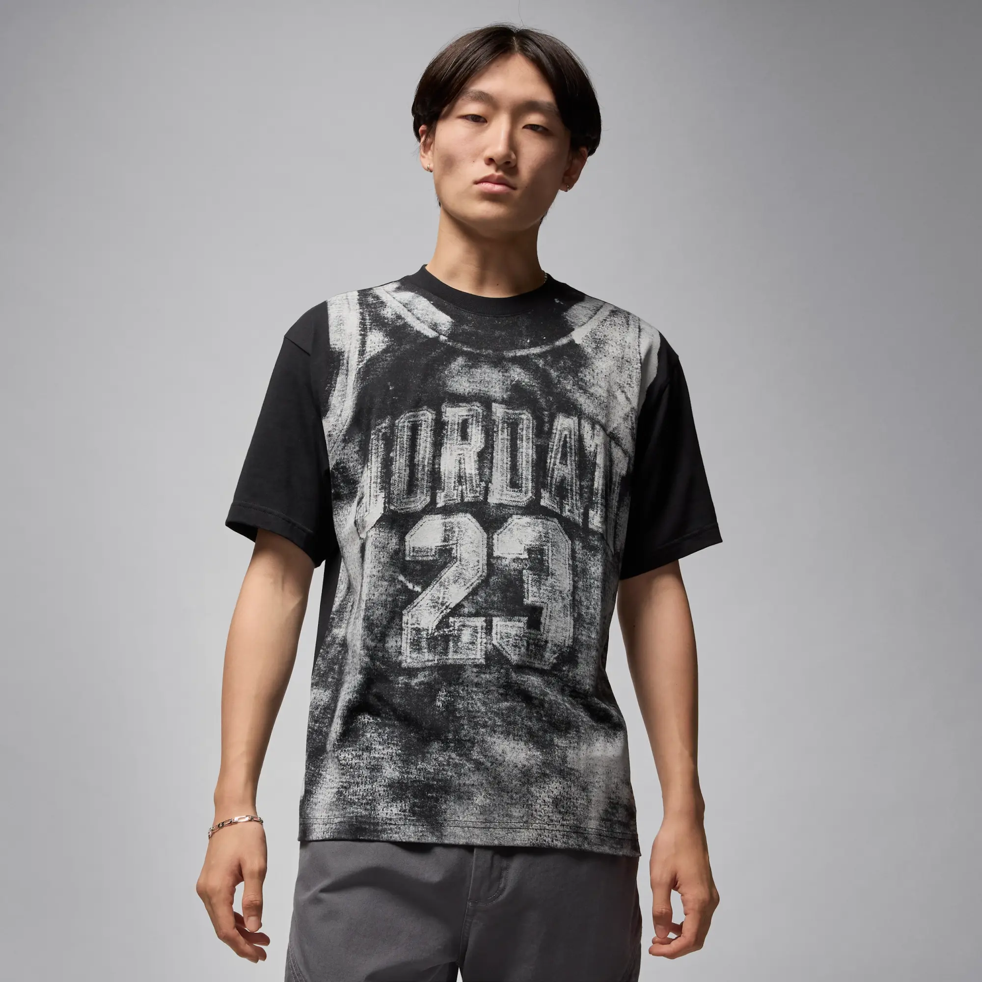 Nike Jordan Brooklyn Men's Collegiate Graphic T-Shirt - Black