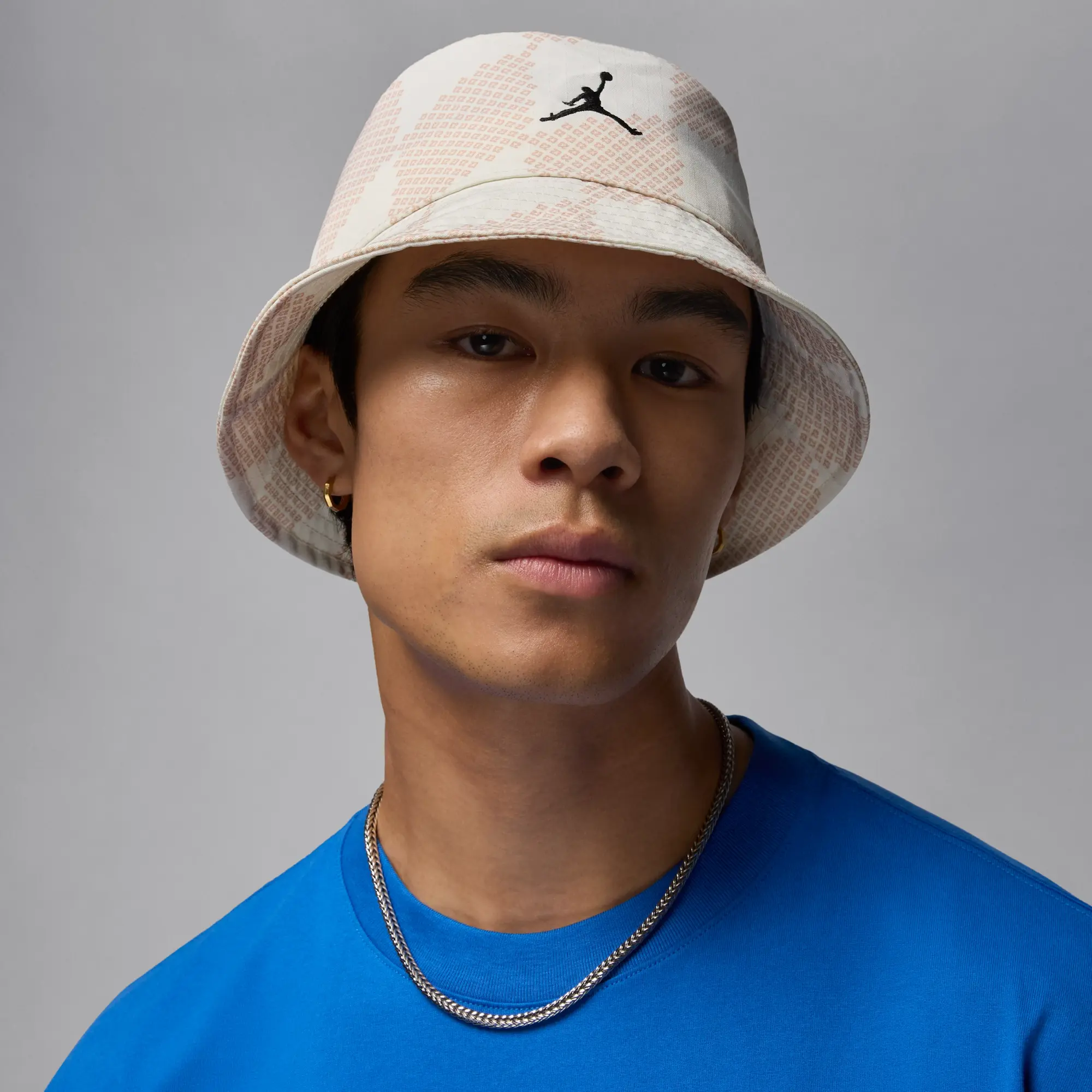 Nike Jordan Apex Printed Bucket Hat - White - Sustainable Materials