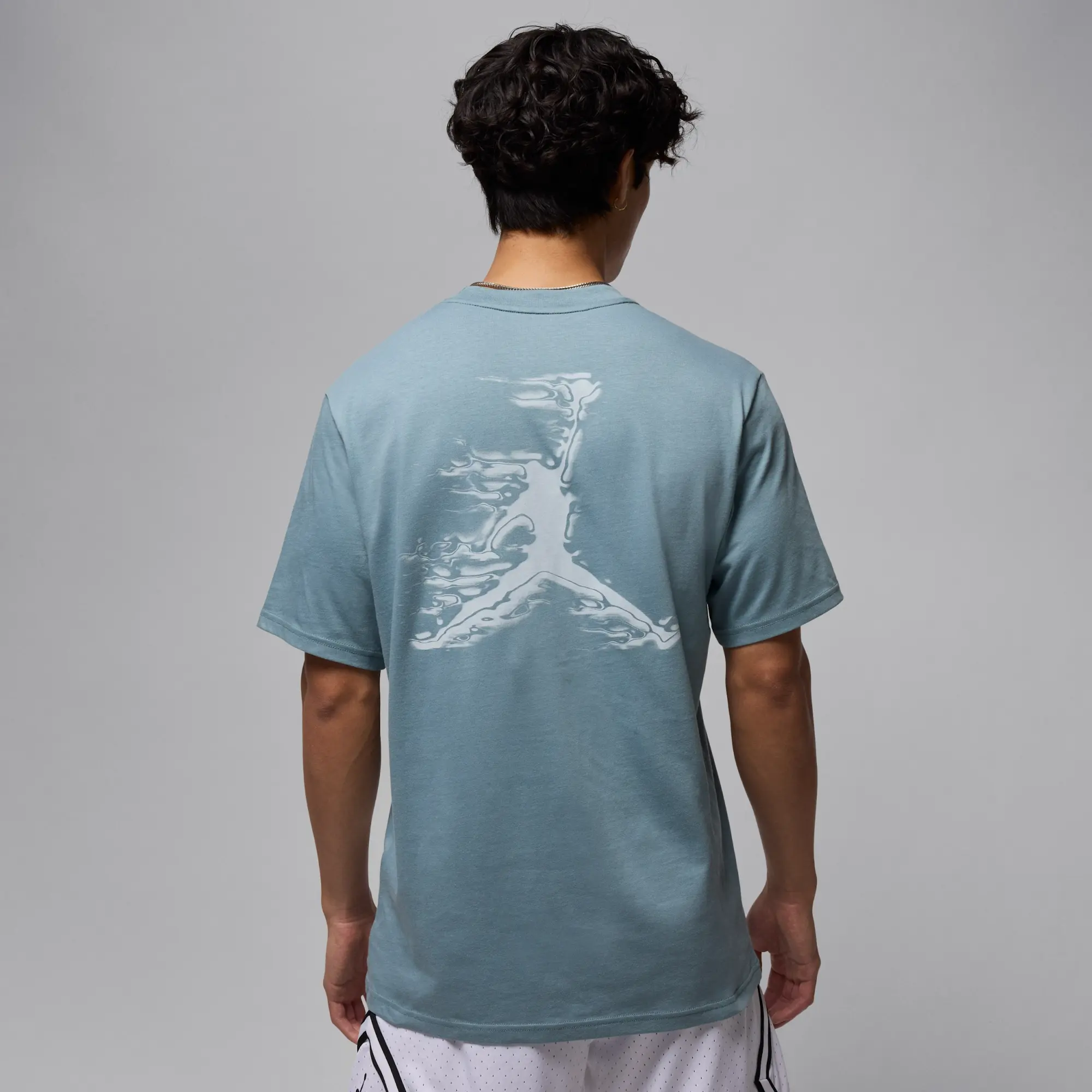 Nike Jordan Sport Men's Dri-FIT T-Shirt - Grey - Sustainable Materials