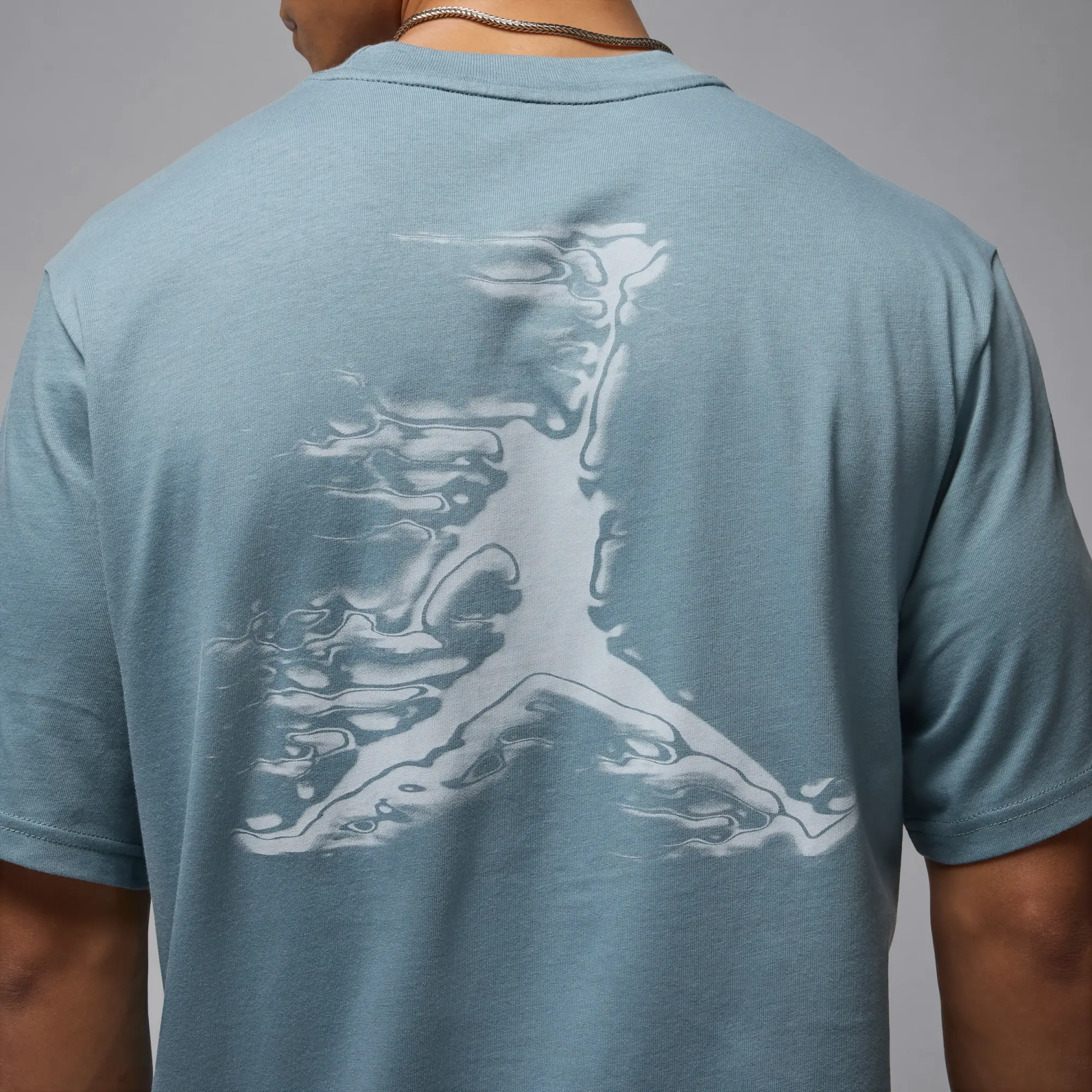 Nike Jordan Sport Men's Dri-FIT T-Shirt - Grey - Sustainable Materials