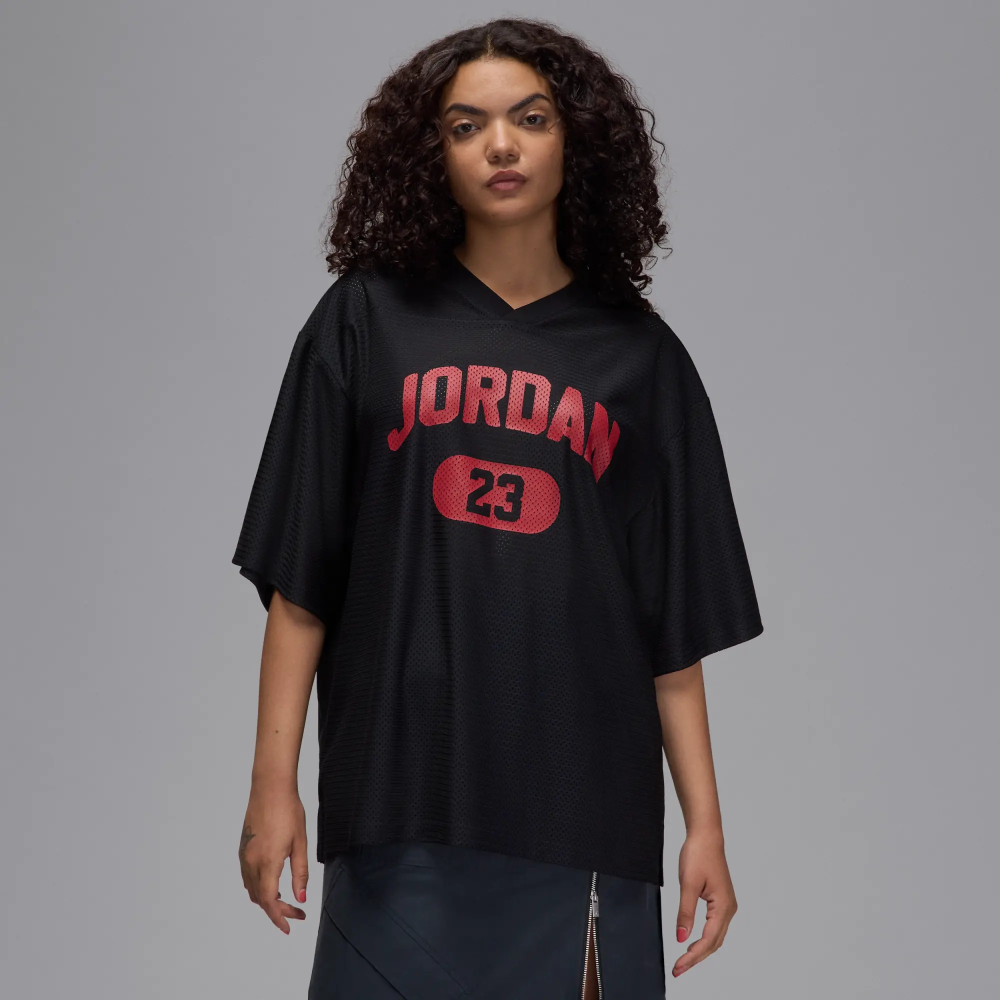 Nike Jordan Brooklyn Women's Mesh Top - Black