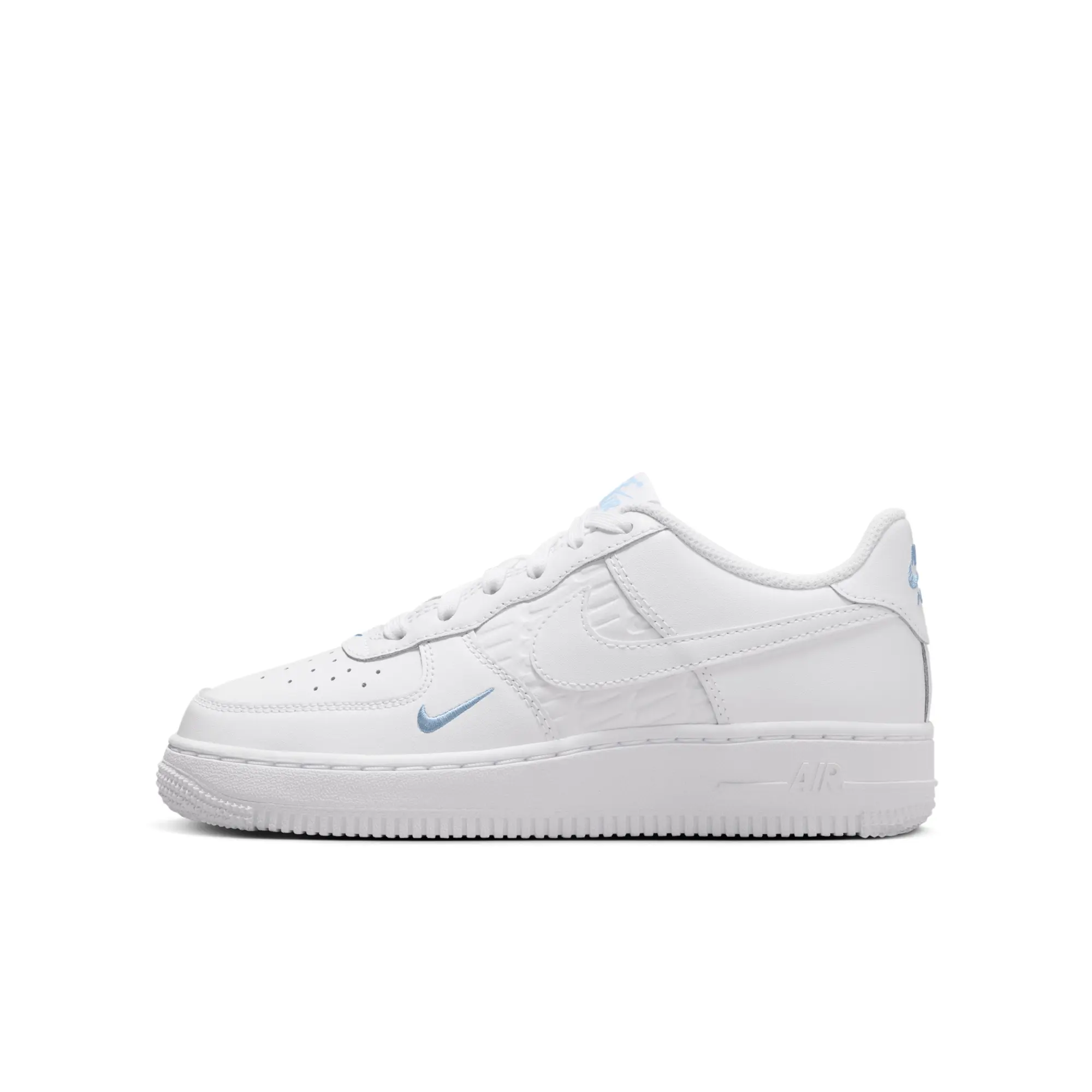 Nike Air Force 1 Older Kids' Shoes - White