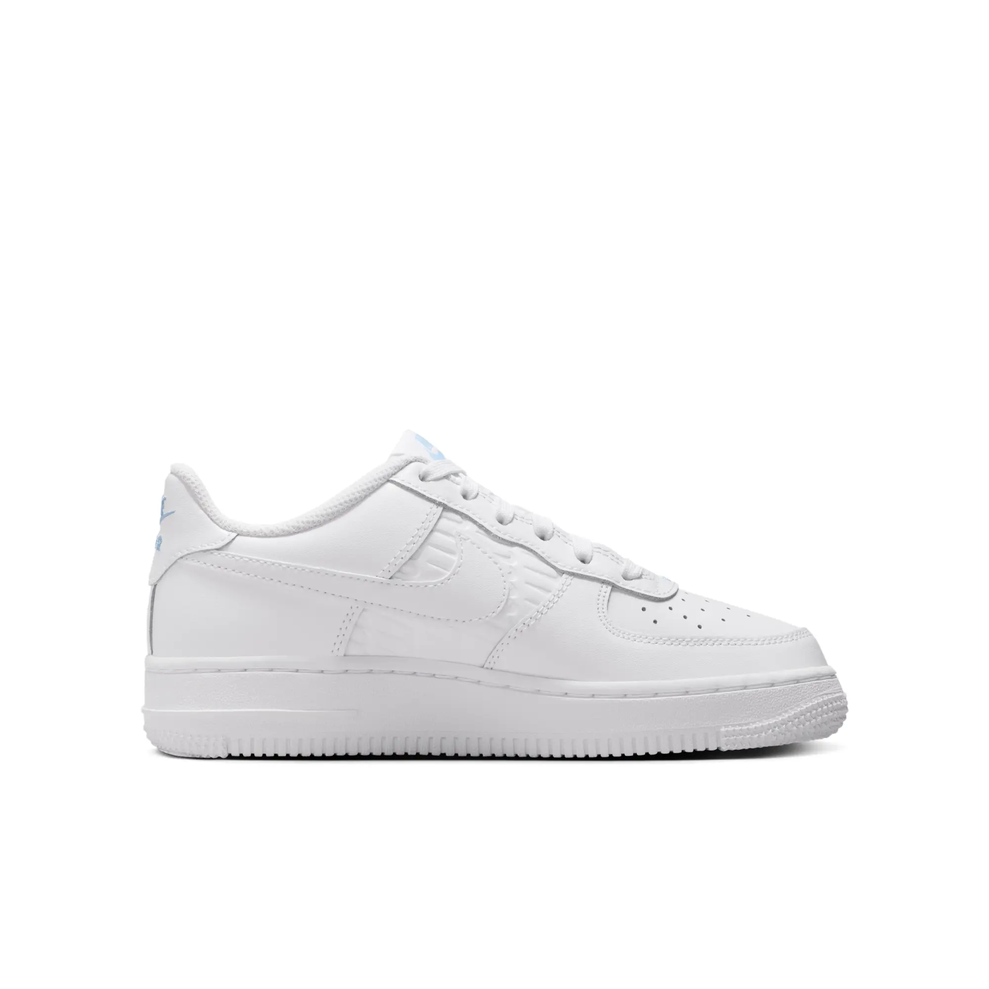 Nike Air Force 1 Older Kids' Shoes - White