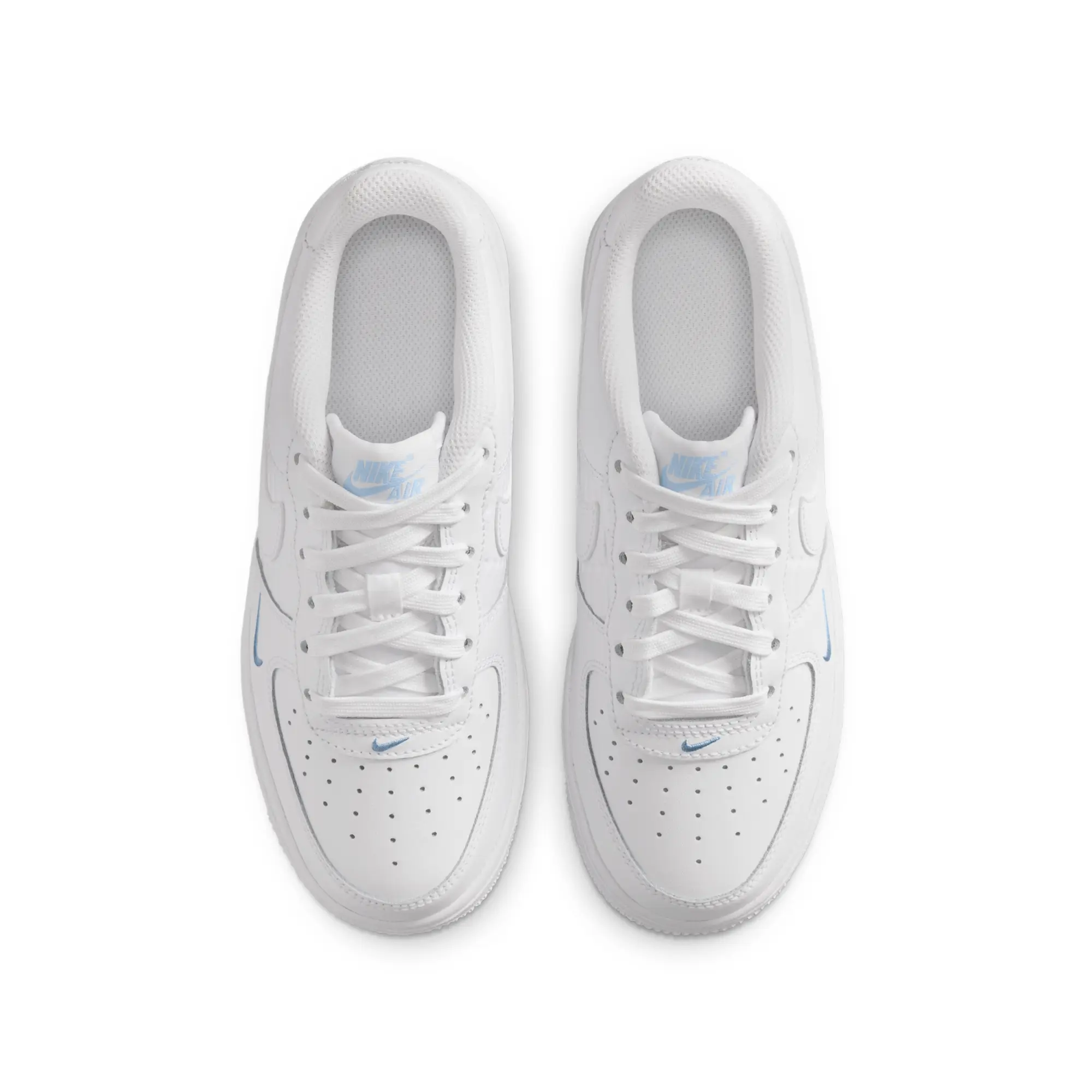 Nike Air Force 1 Older Kids' Shoes - White