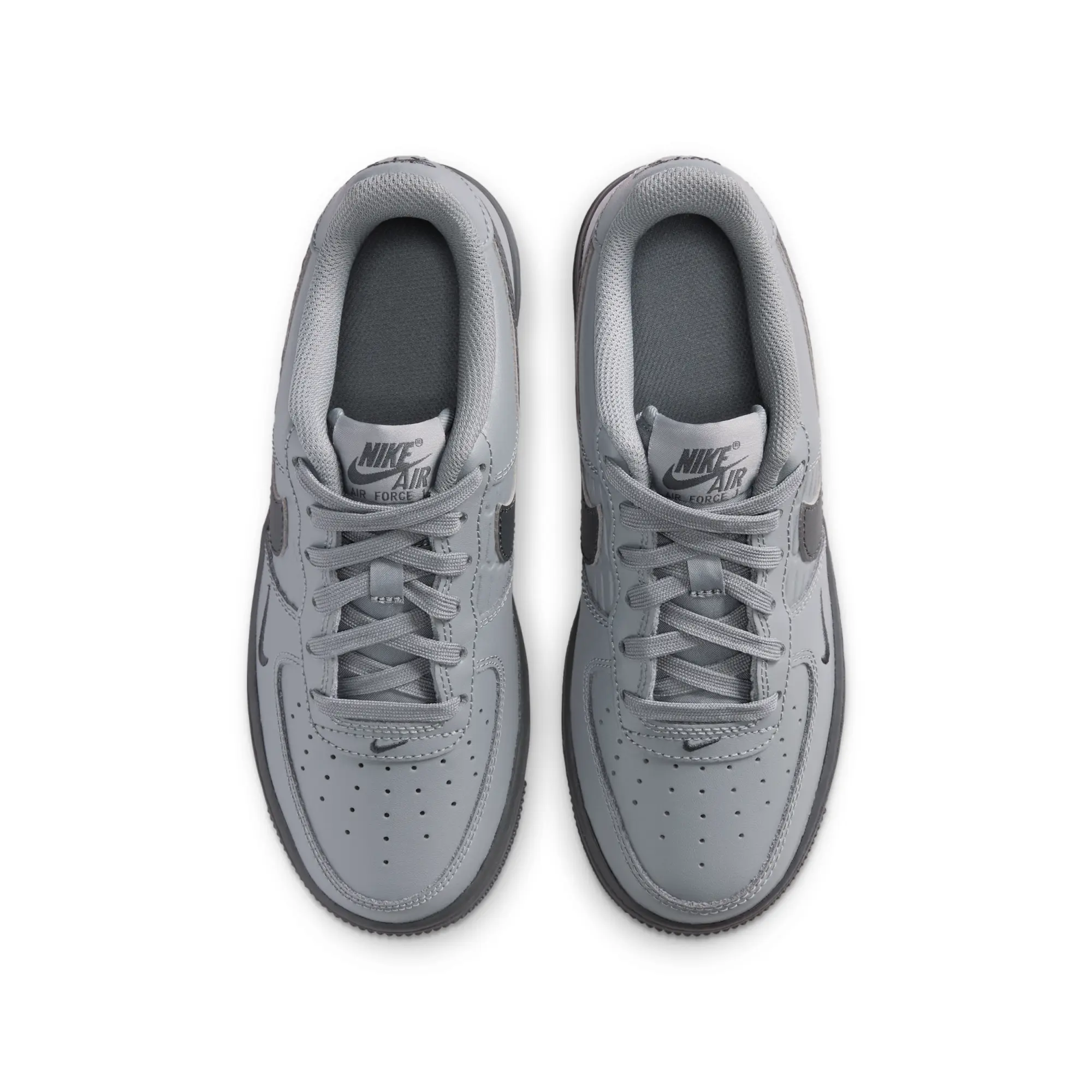 Nike Air Force 1 Older Kids' Shoes - Grey