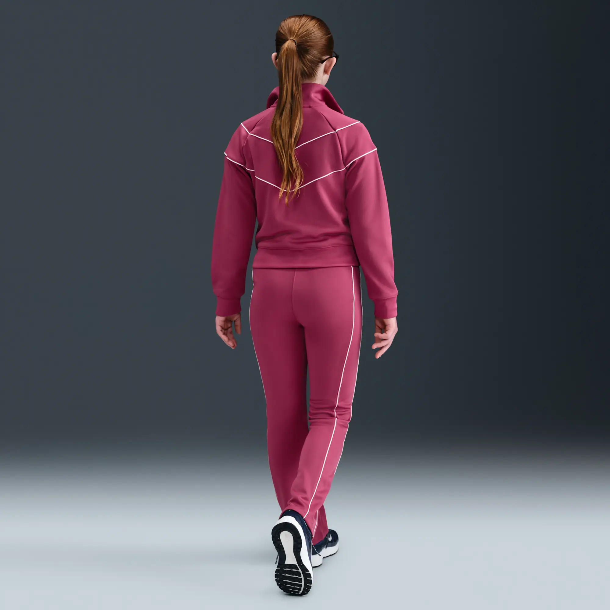 Nike Sportswear Older Kids' (Girls') Tracksuit Bottoms - Purple - Sustainable Materials
