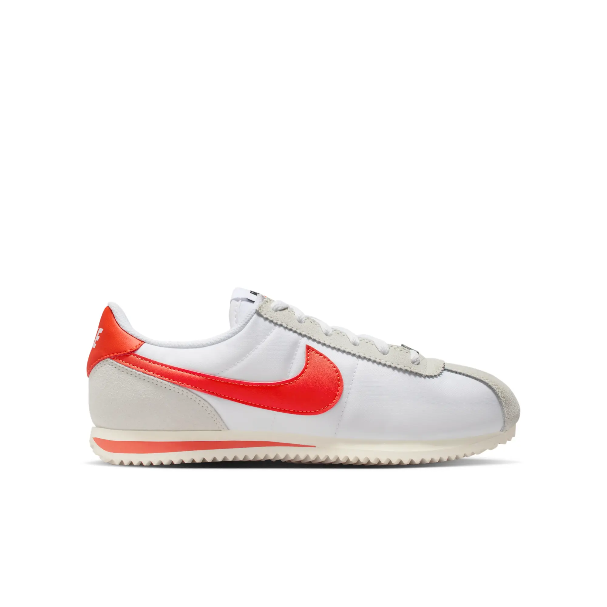 Nike Cortez Textile Older Kids' Shoes - White