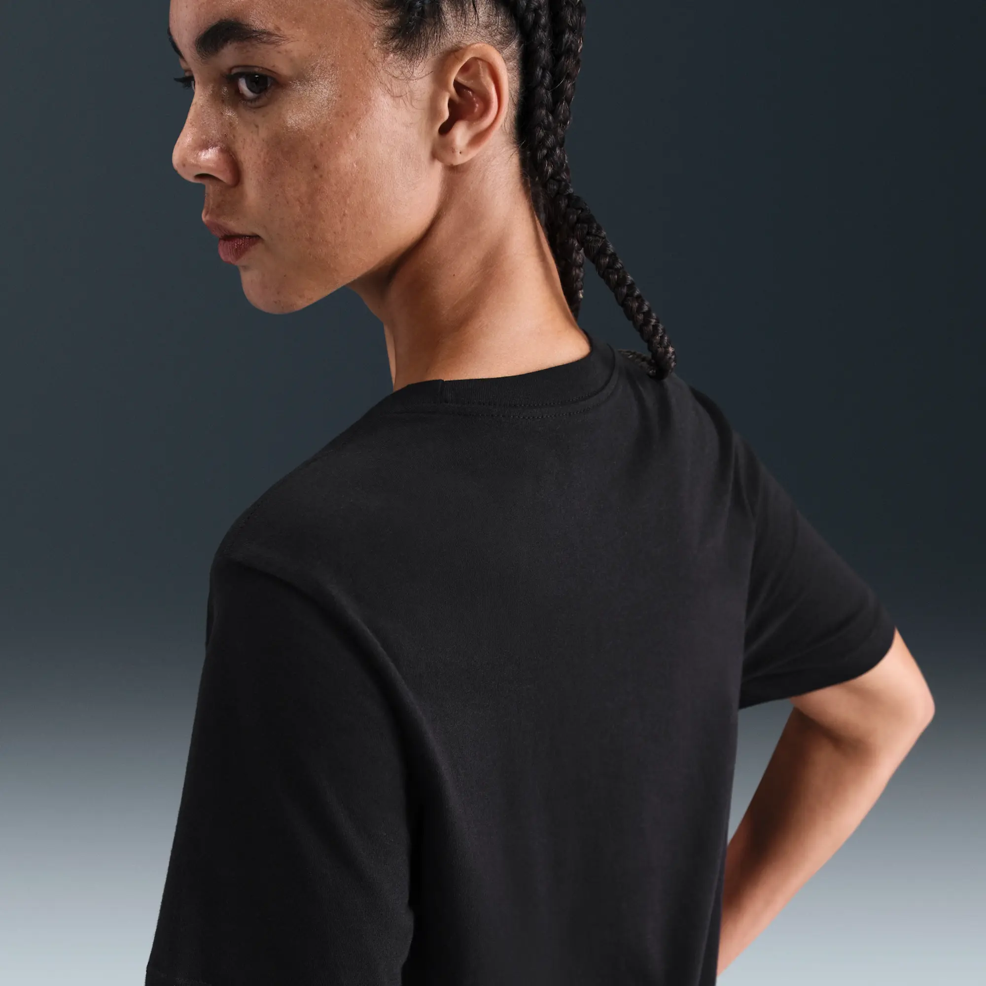 Nike Faith Men's Running T-Shirt - Black
