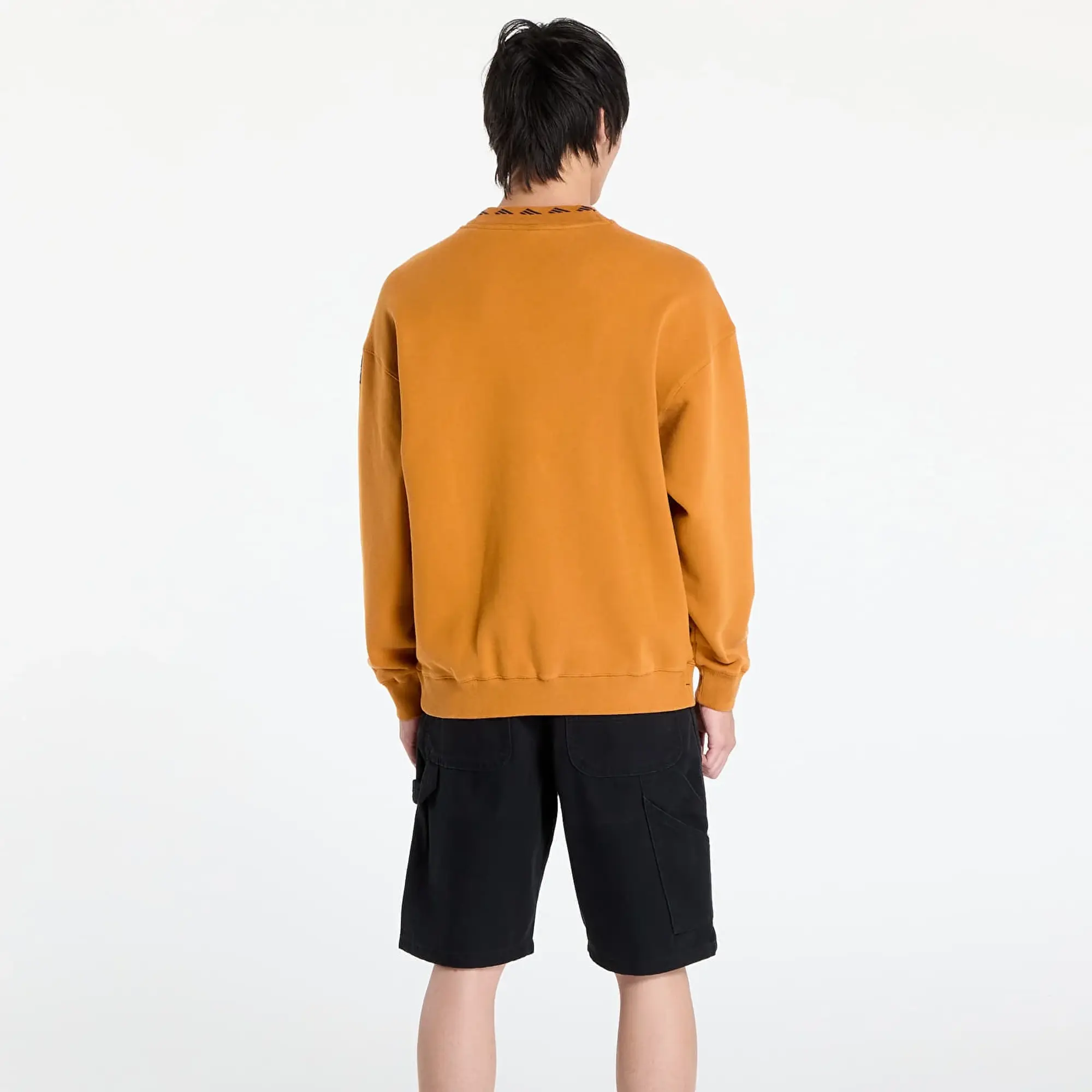 Sweatshirt Adidas Eqt Wash Crewneck Sweatshirt Craft Ochre/ White M