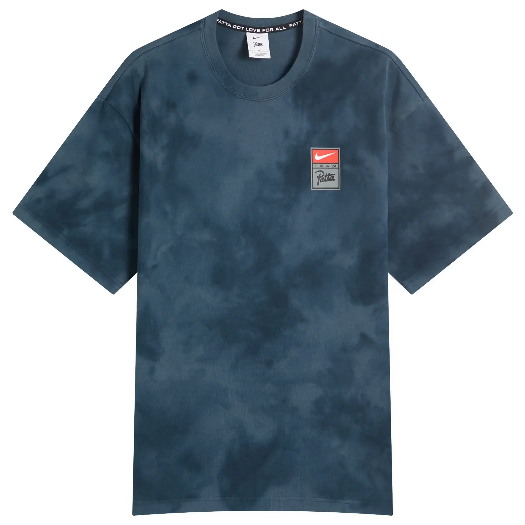 Nike x PATTA GX T-Shirt Squadron Blue/Deep Ocean/Dark Obsidian