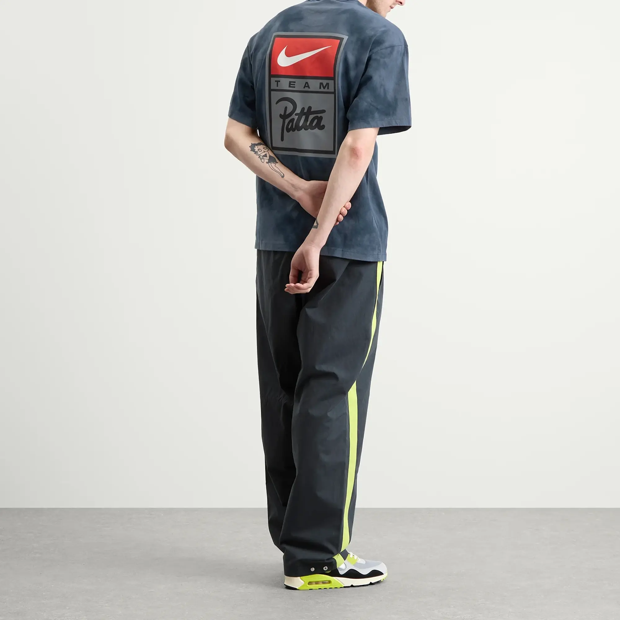 Nike x PATTA GX T-Shirt Squadron Blue/Deep Ocean/Dark Obsidian