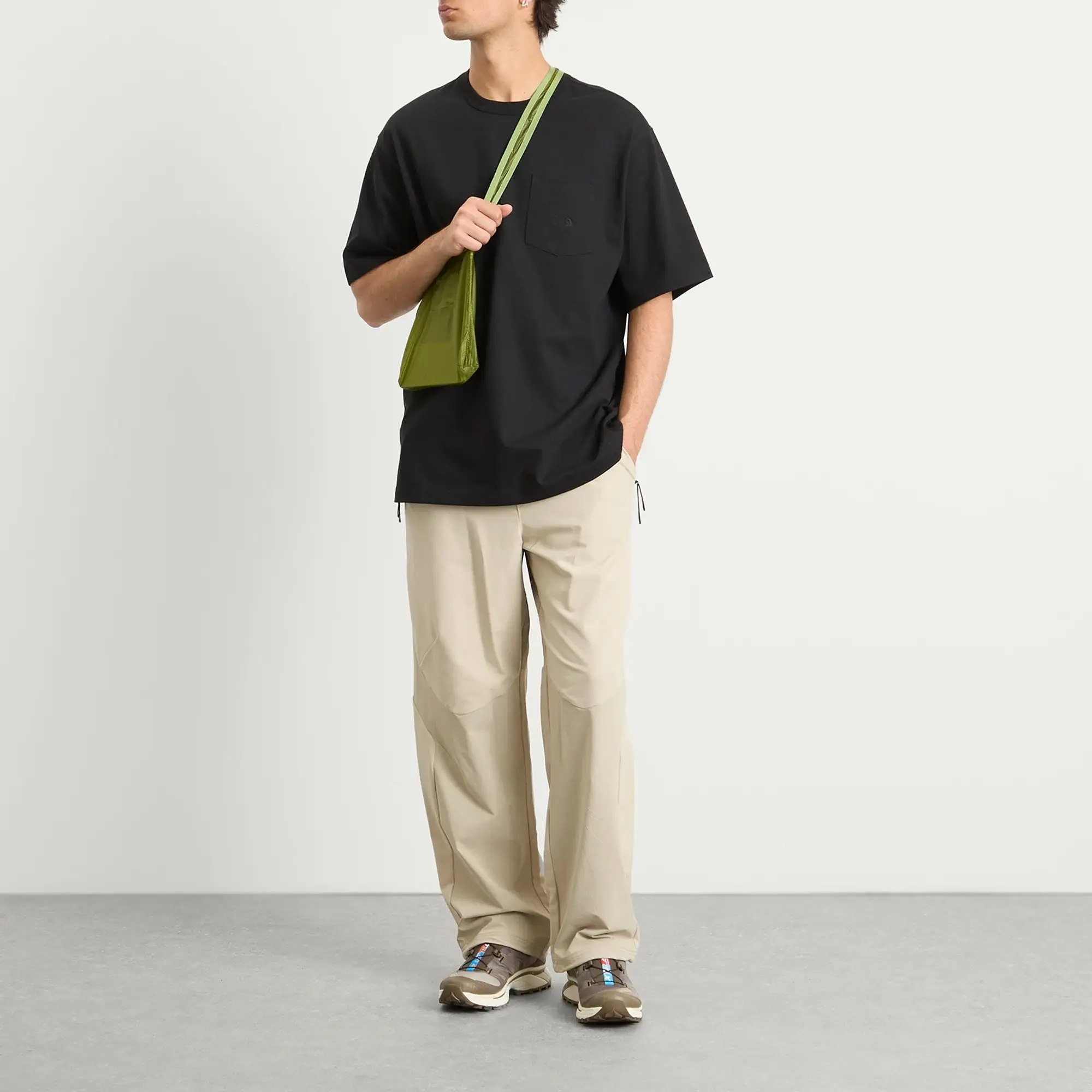 The North Face Men's Dome Relaxed Pocket T-Shirt Tnf Black