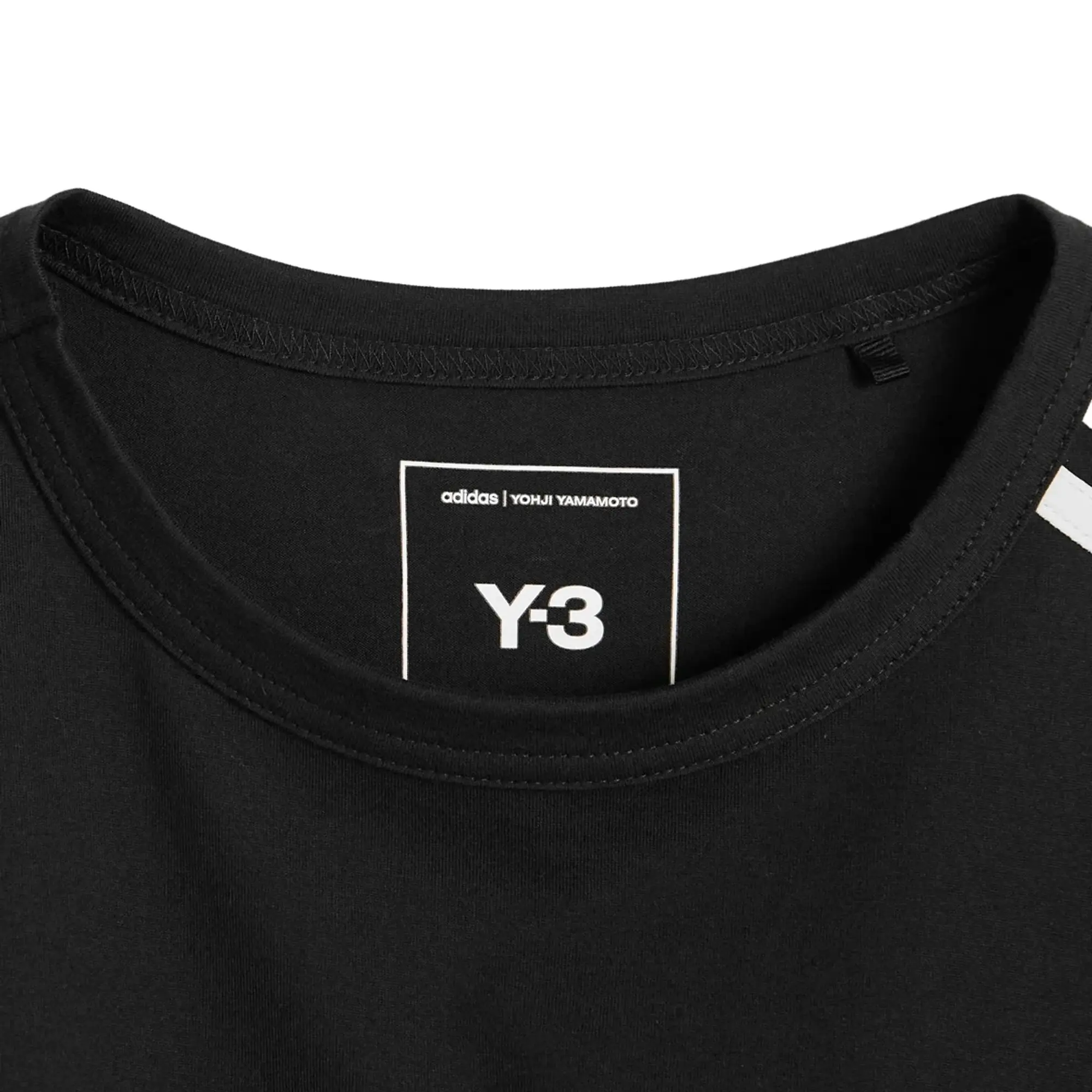 End. X Y-3 Short Sleeve Tee Black/Metallic Silver/Court Green