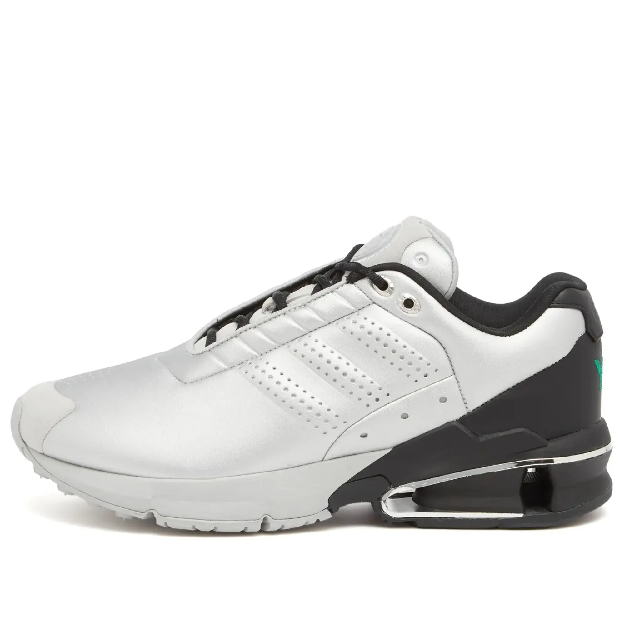 End. x Y-3 A3 Control Sneaker Black/Metallic Silver/Court Green
