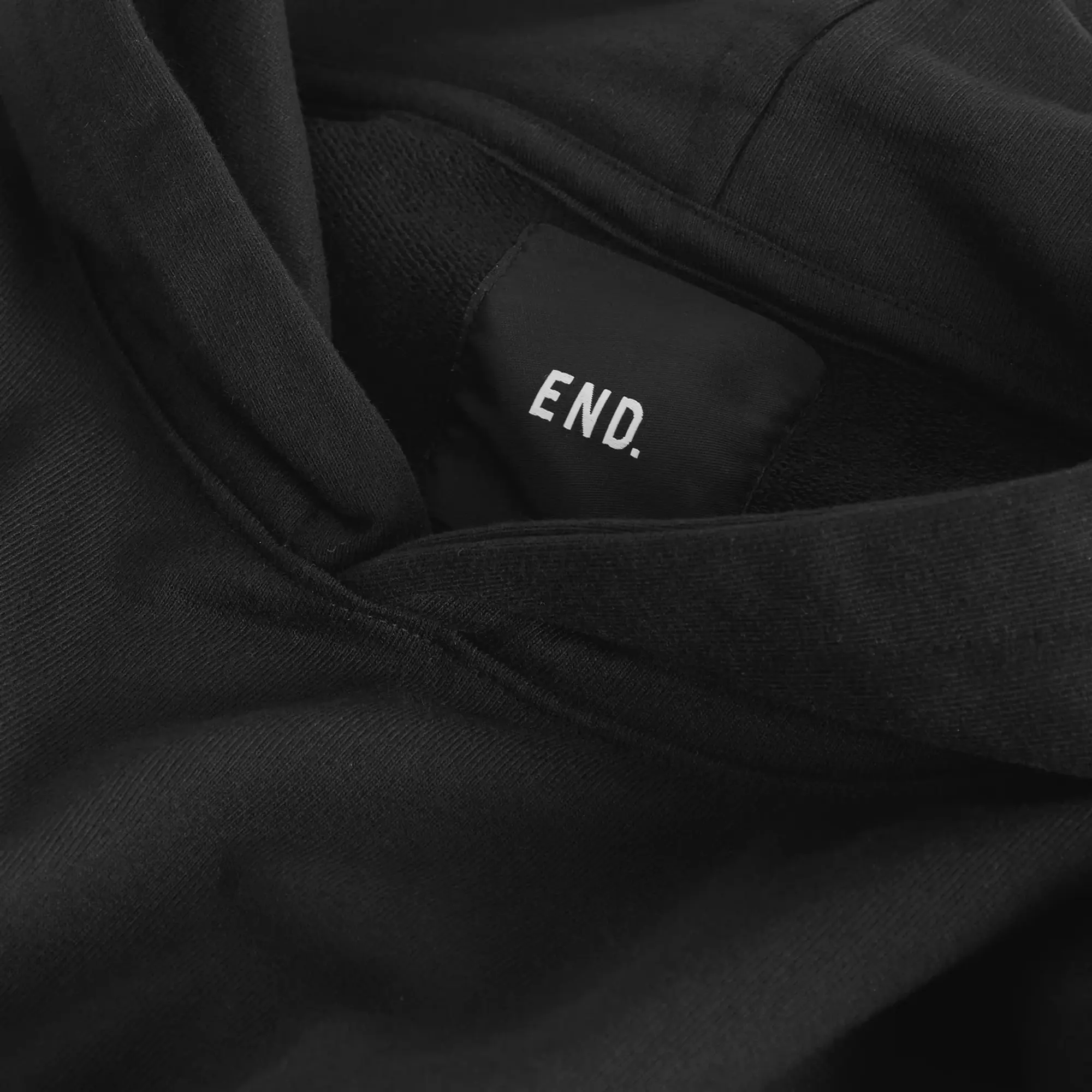 END. Coastal Board Wax Hoodie Black