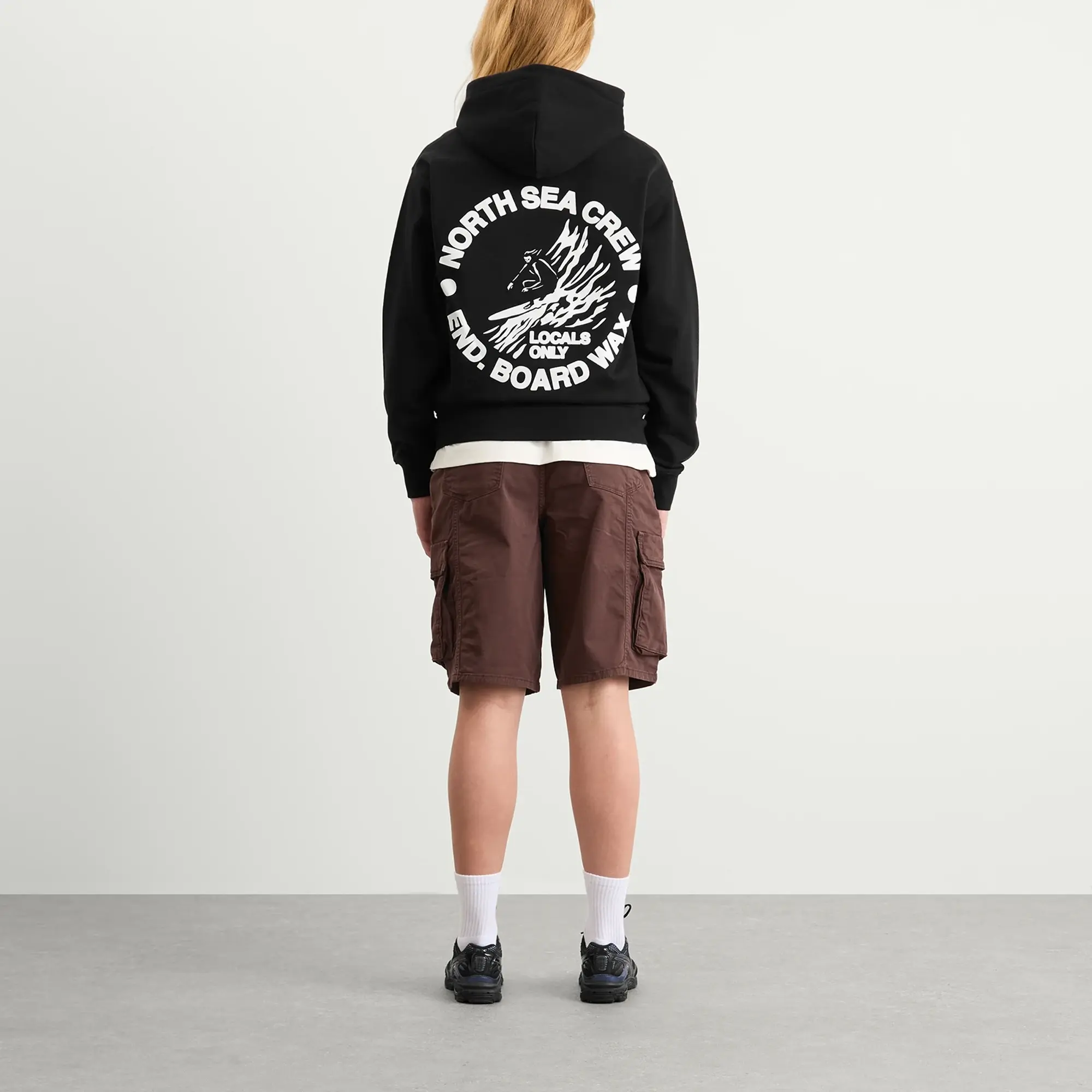 END. Coastal Board Wax Hoodie Black