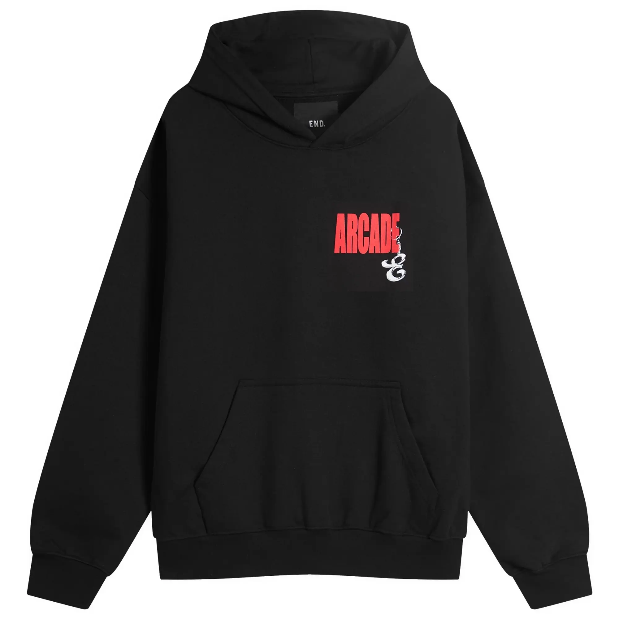 END. Coastal Arcade Prizes Hoody Black