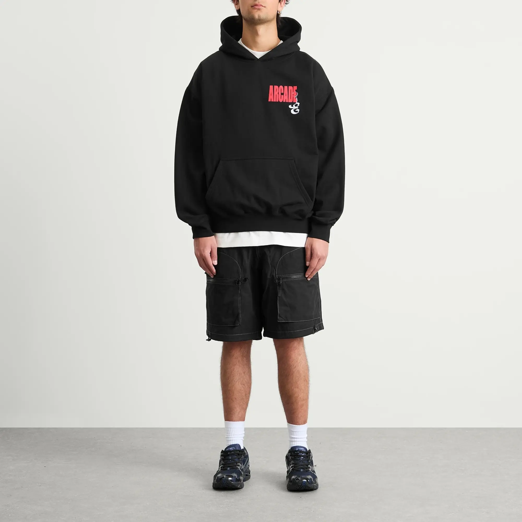 END. Coastal Arcade Prizes Hoody Black