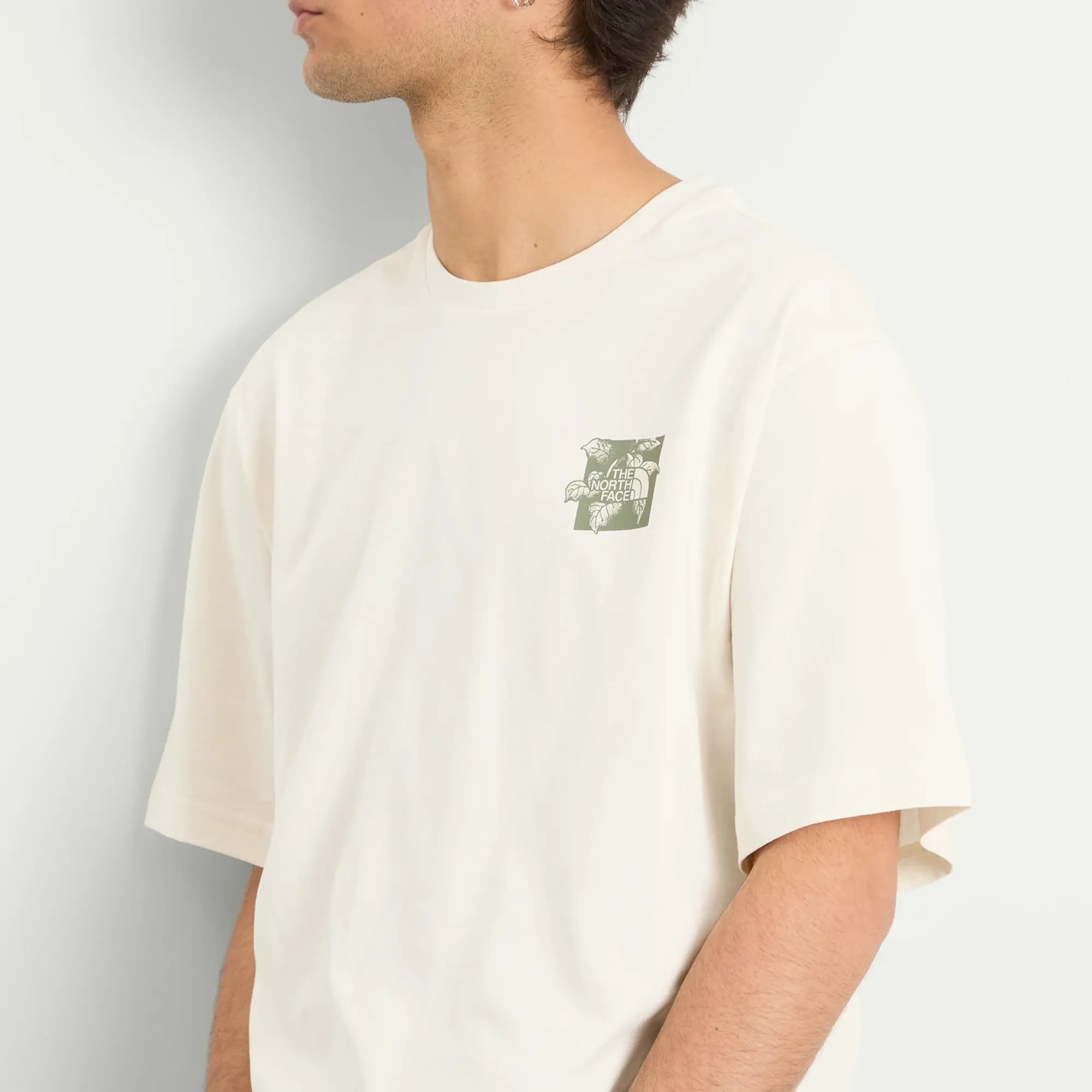 The North Face Men's Connect Relaxed Graphic T-Shirt White Dune